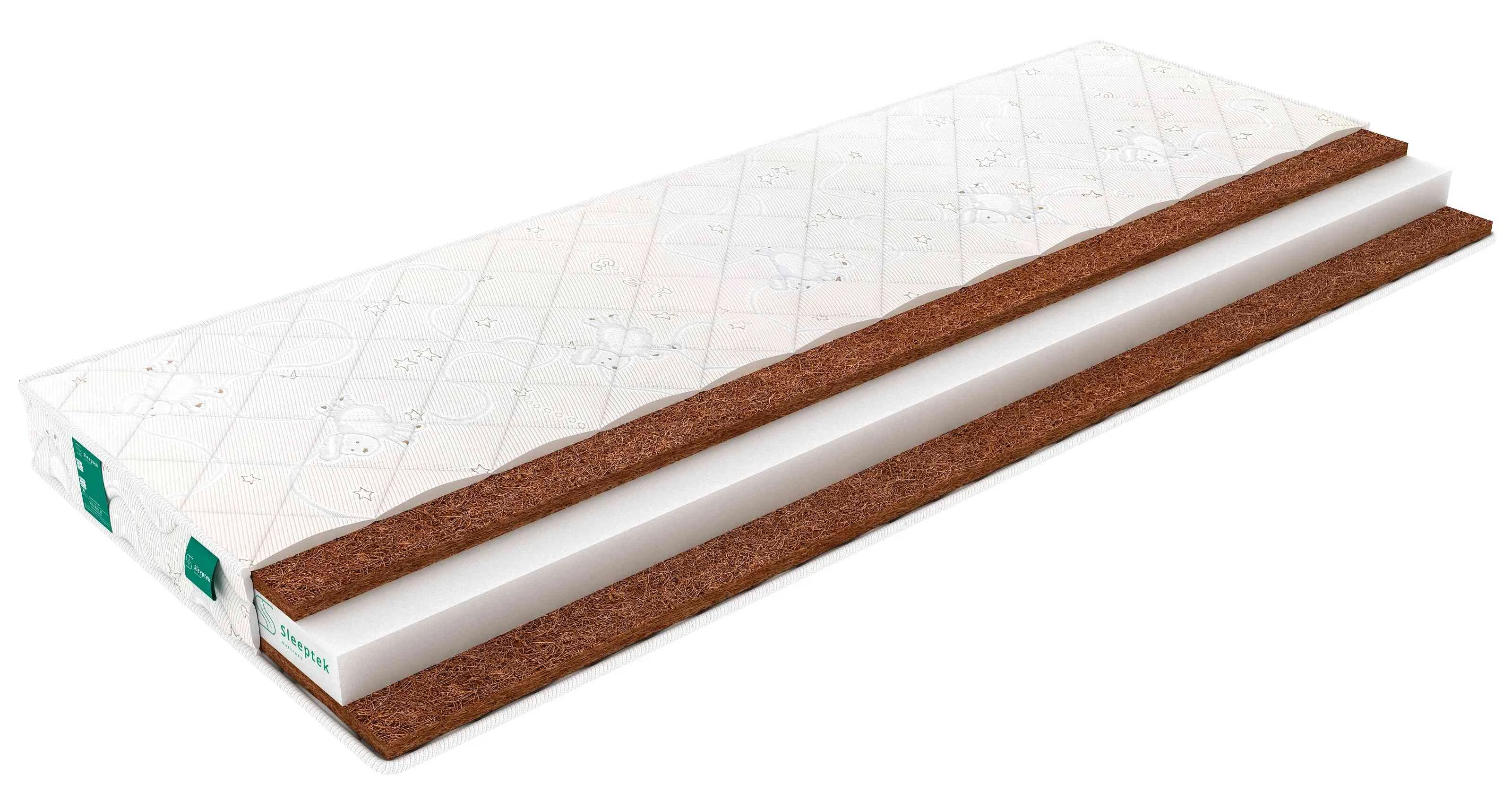 Изображение товара Детский ортопедический матрас Sleeptek Surprise Foam CocosDouble 60х140 см