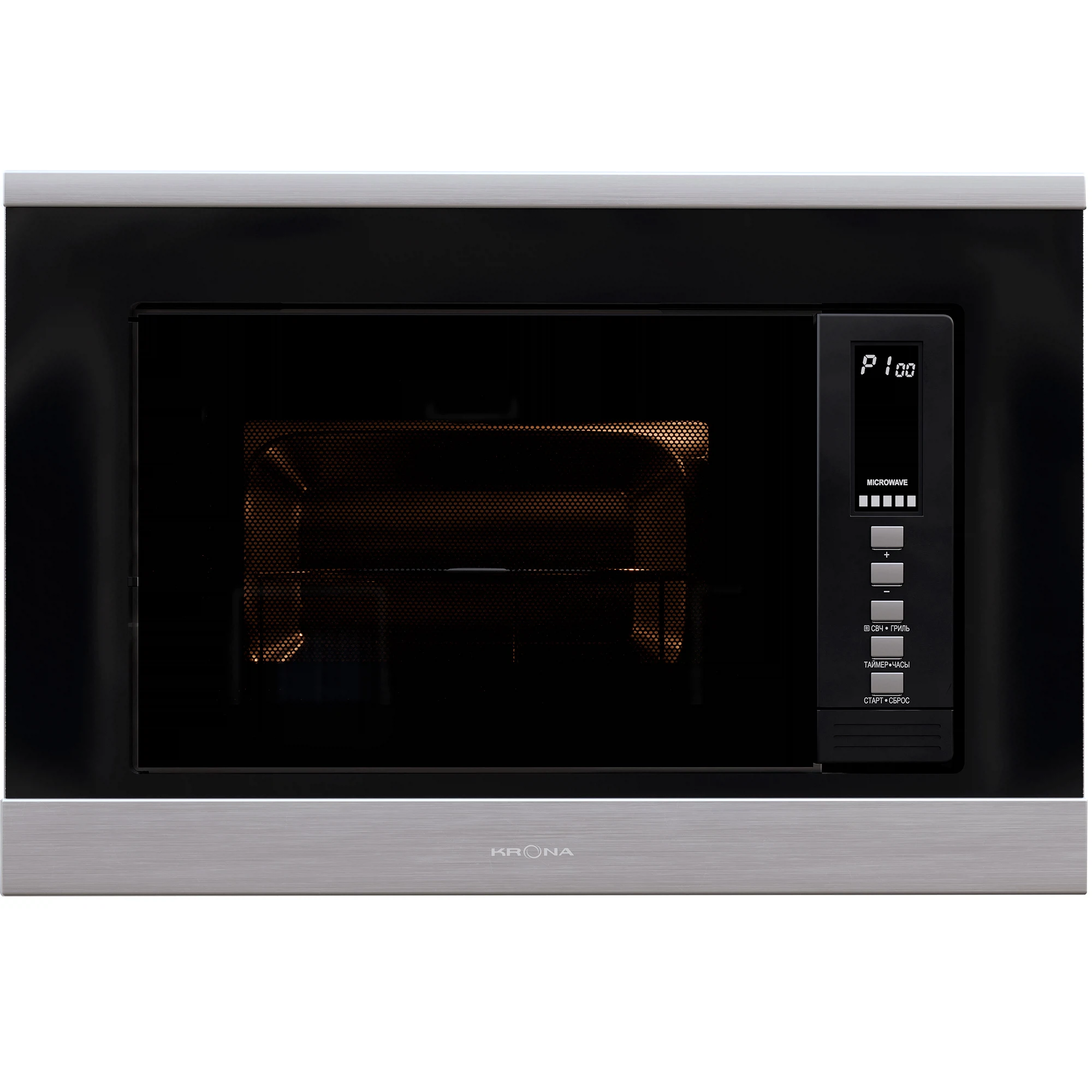 Изображение товара Встраиваемая микроволновая печь KRONA LAUNE 60 S с грилем и блокировкой