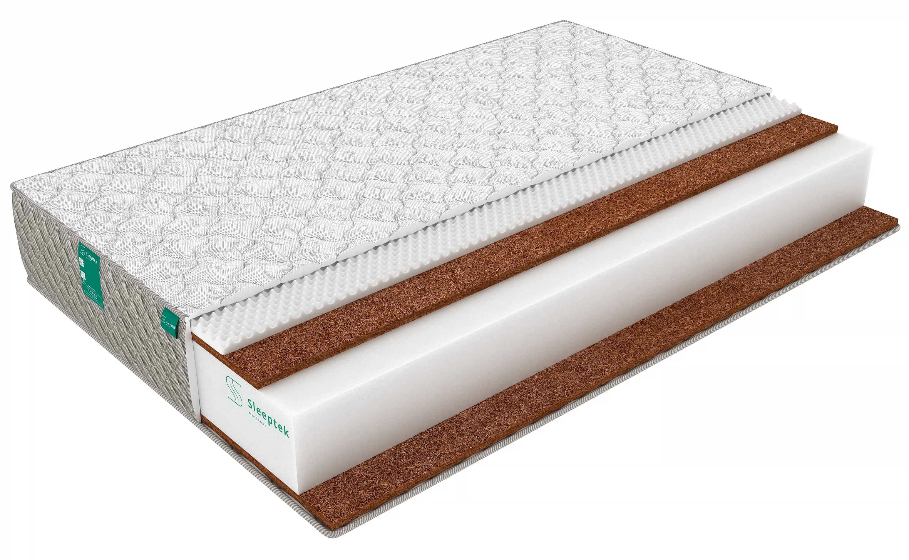 Изображение товара Беспружинный матрас Sleeptek Roll Massage DoubleStrong 22 90х190 см с массажной поверхностью