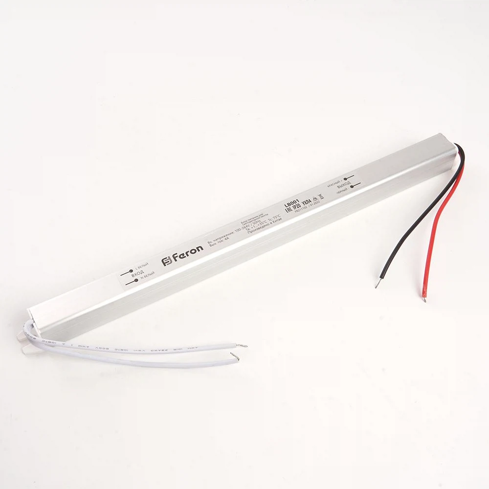Изображение товара Трансформатор электронный для светодиодной ленты 36W 24V ( ультратонкий драйвер), LB001 Изображение товара Трансформатор электронный для светодиодной ленты 36W 24V ( ультратонкий драйвер), LB001