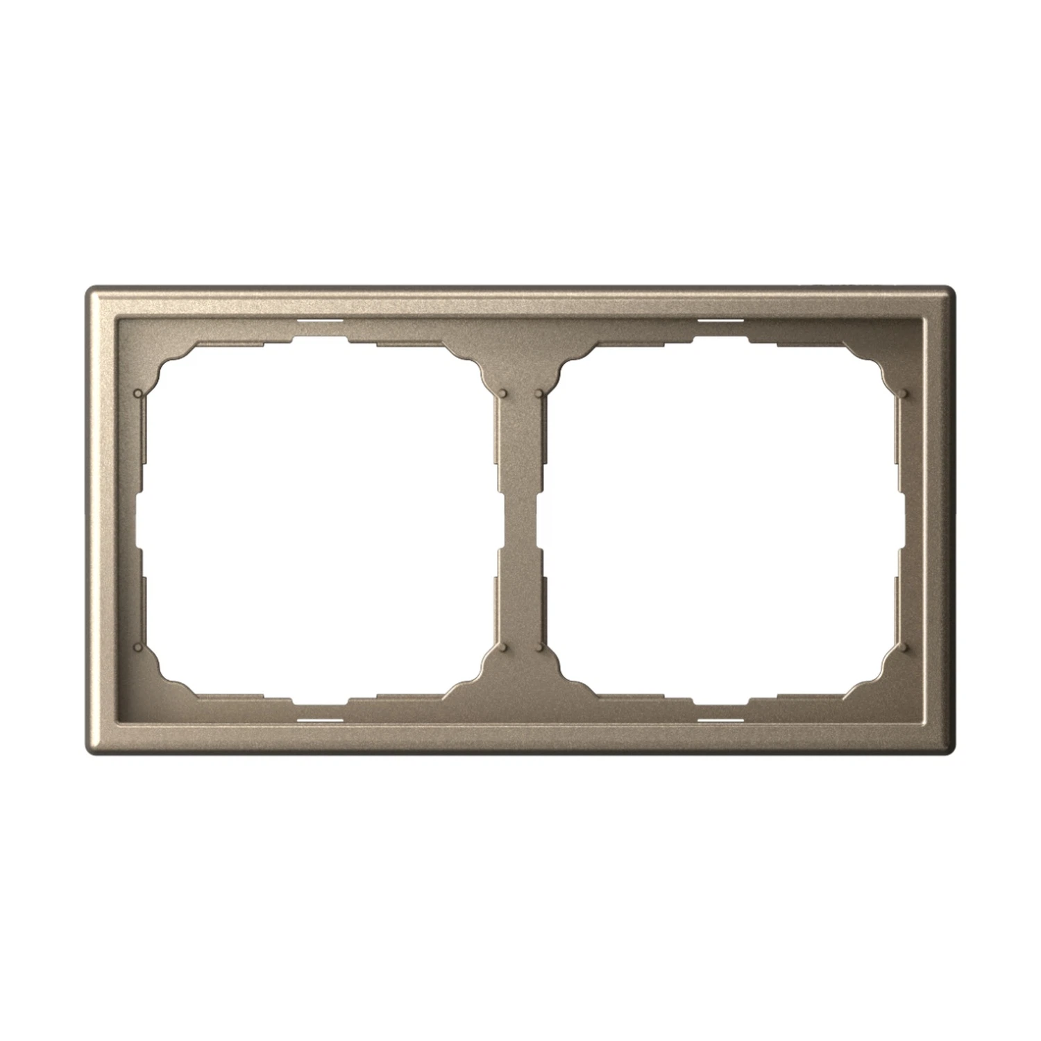 Изображение товара Рамка 2-ая Systeme Electric ArtGallery Шампань, универсальная