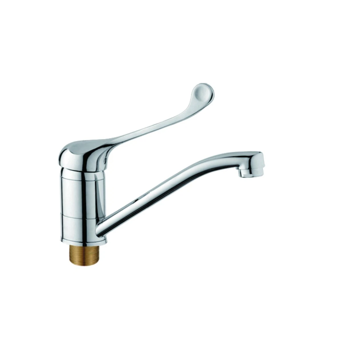 Изображение товара Смеситель для кухни с хирургической ручкой D-Lin D151427, хром