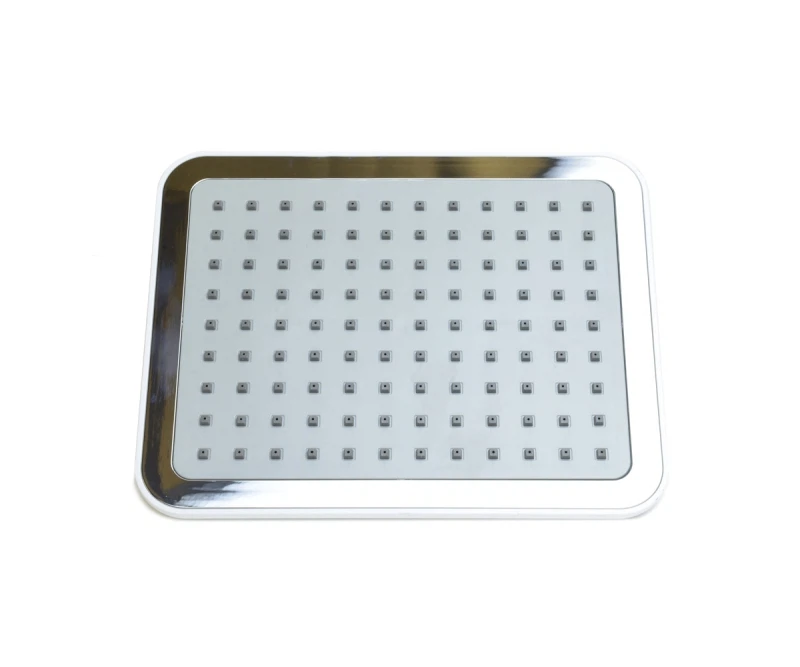 Изображение товара Верхний душ Bronze de Luxe QUADRO 1916, белый/хром