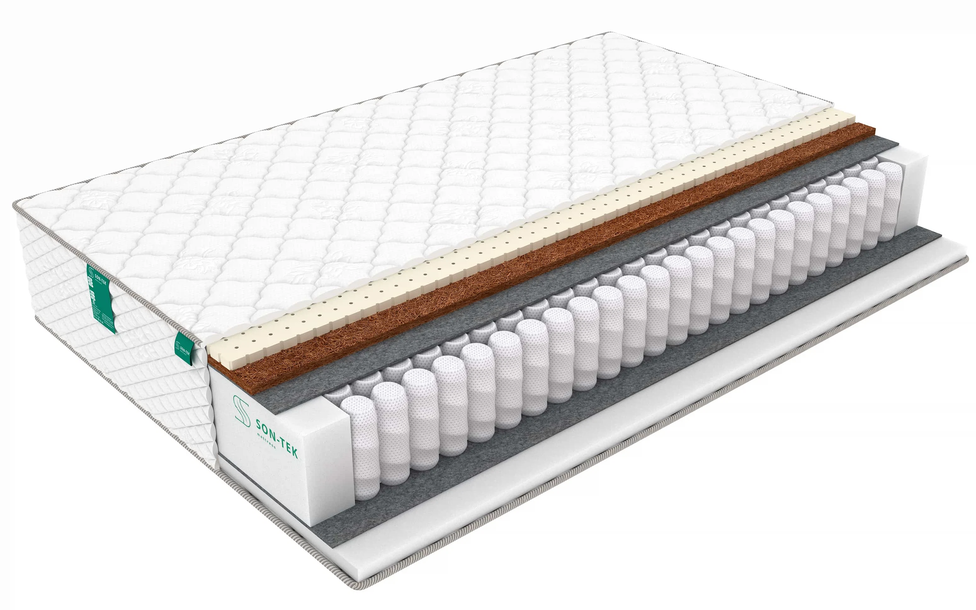 Изображение товара Матрас Sleeptek PremierBIG LatexStrong Norma Lite 90x190 см с ортопедической поддержкой
