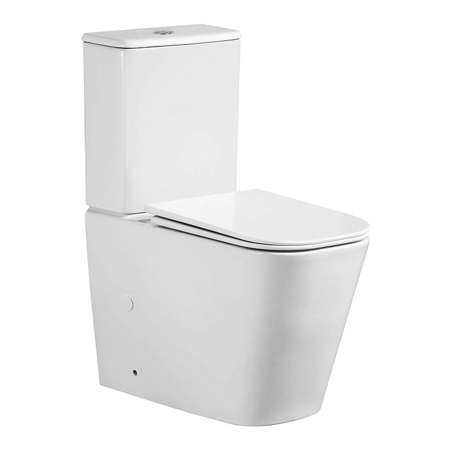 Изображение товара Унитаз напольный безободковый Azario Esconda AZ-1255A с микролифтом и системой торнадо