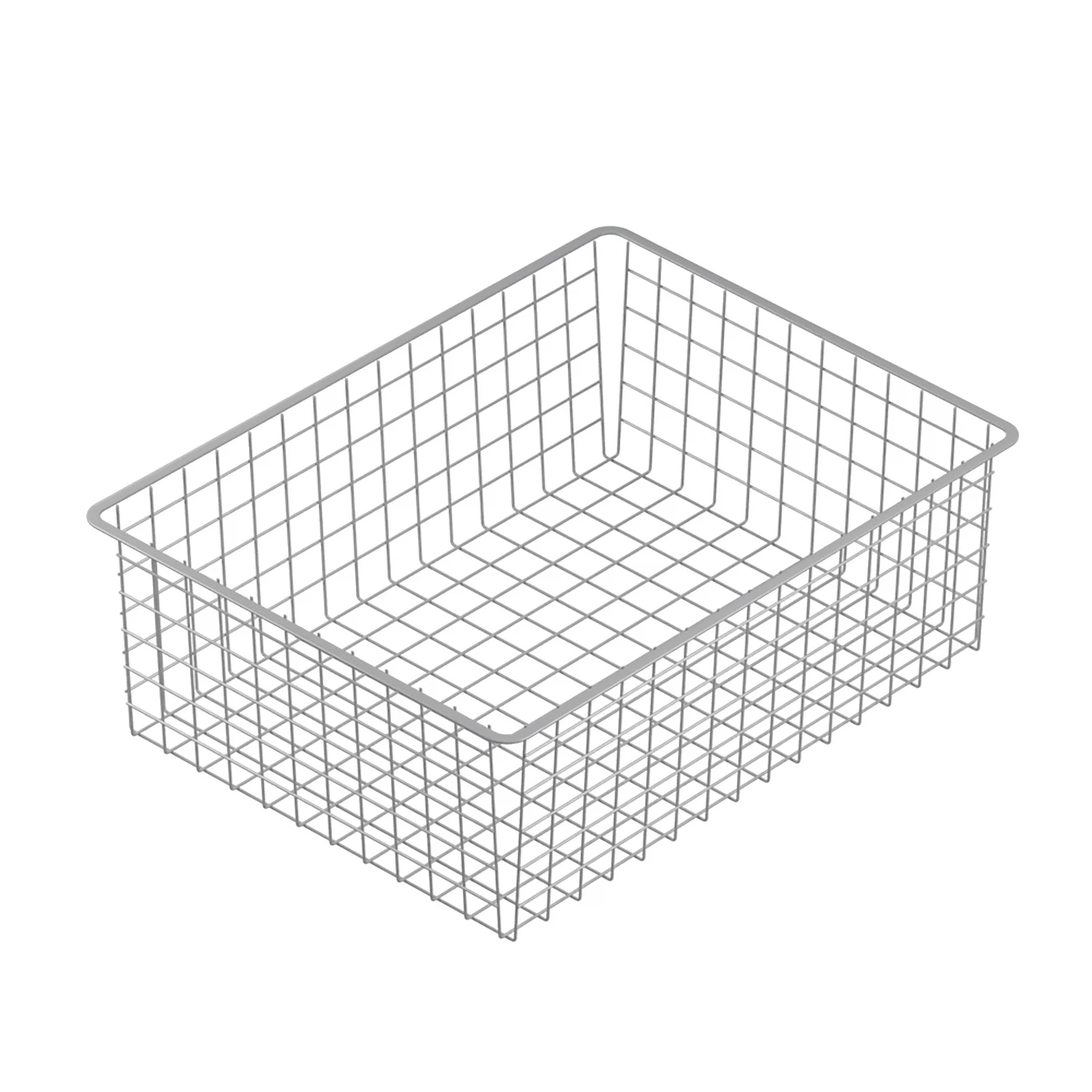 Изображение товара Корзина проволочная для рамы Larvij, 555x410x185 мм, серый, L9530GA(N)