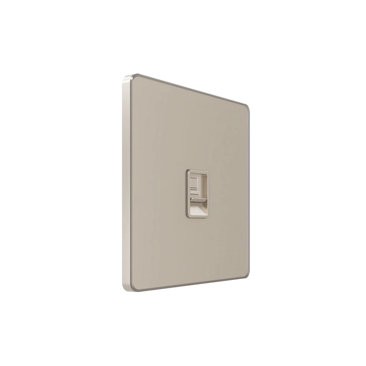 Изображение товара Розетка информационная RJ-45 Systeme Electric Systeme Infinity Песчаный берег кат.6