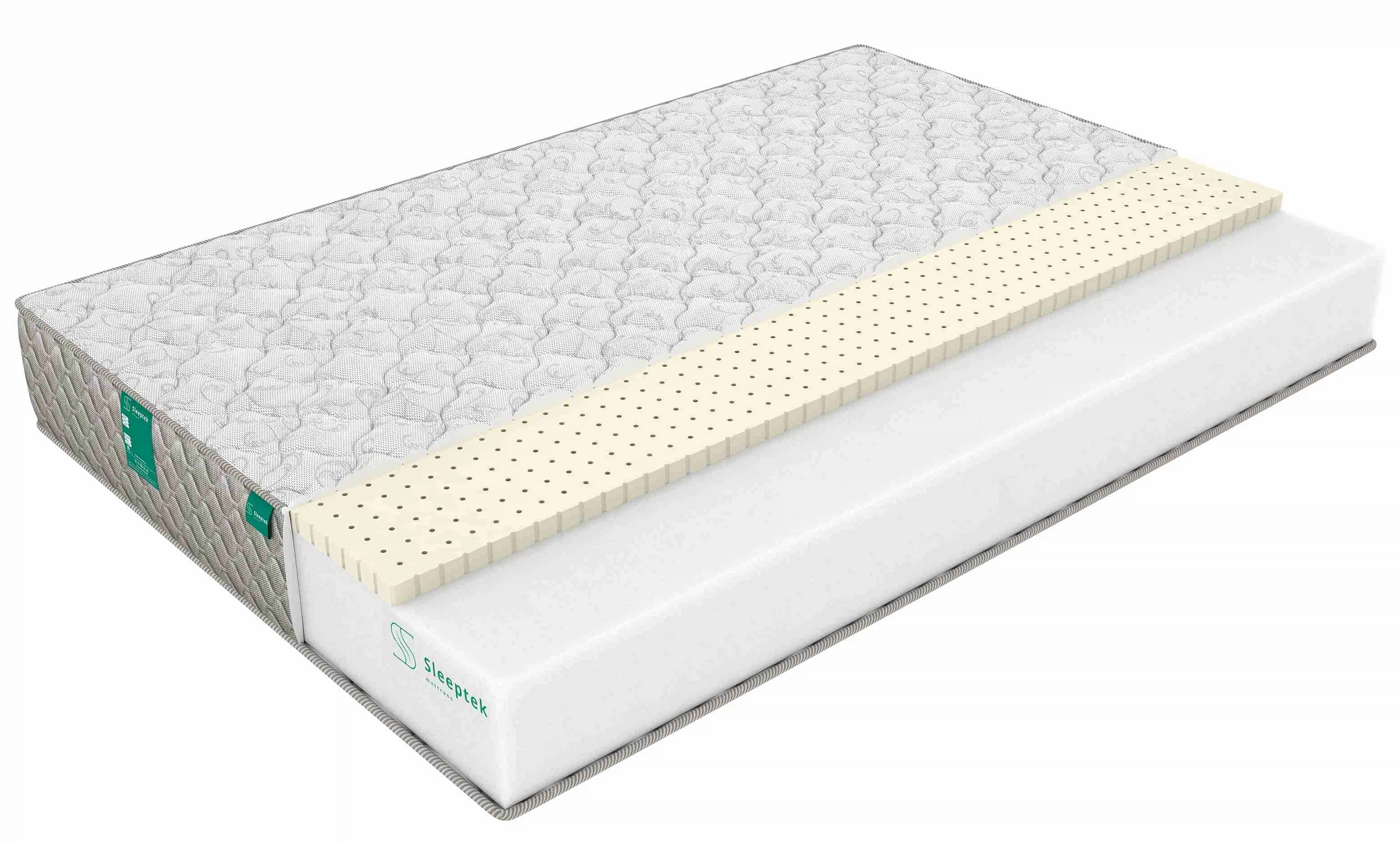 Изображение товара Матрас Sleeptek Roll LatexFoam 20 80x190 см беспружинный с натуральным латексом и ортопедической пе