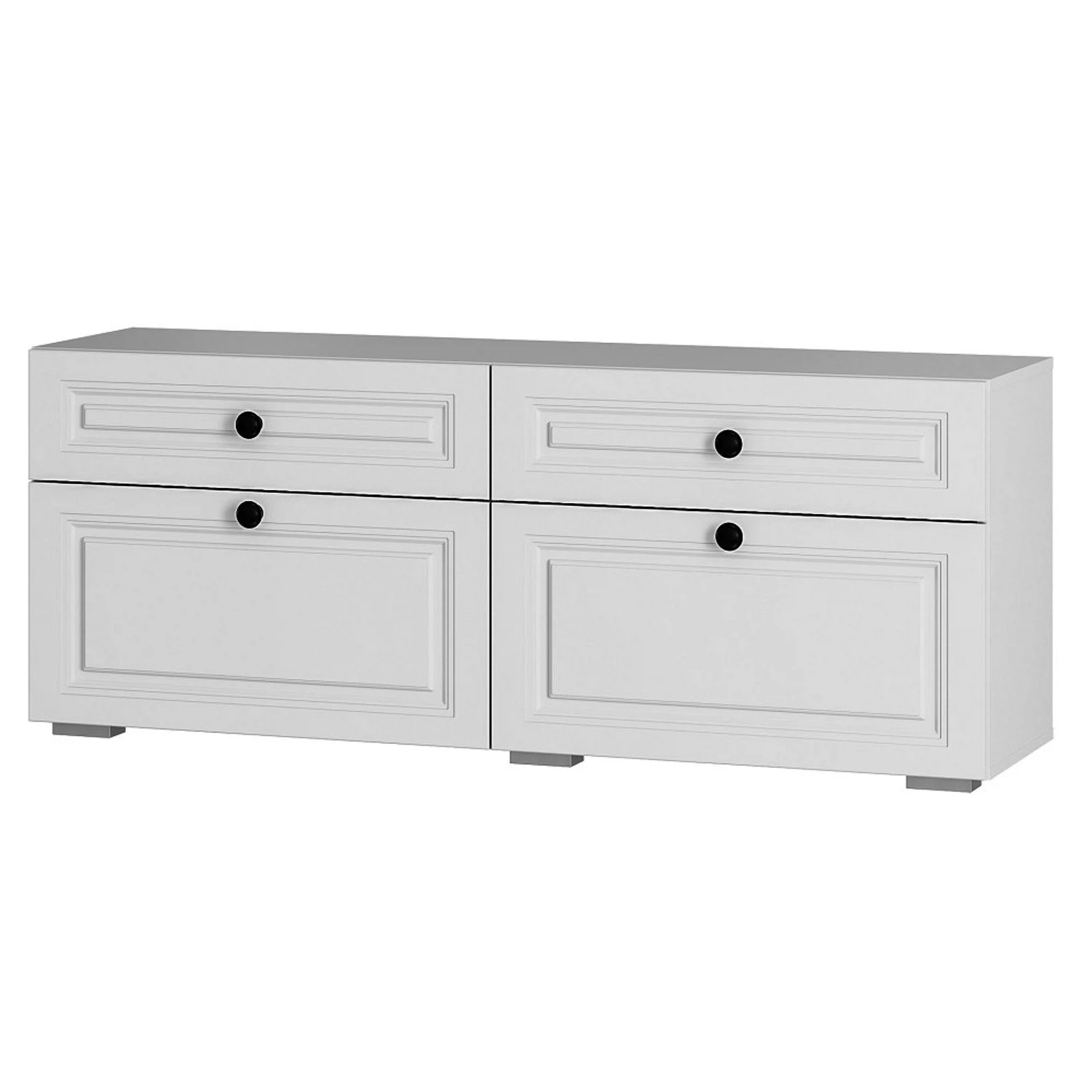 Изображение товара Тумба под ТВ БТС Софт 140,2х55,2 см с 4 ящиками