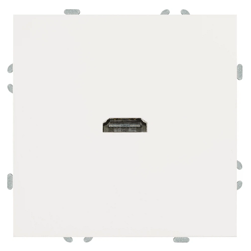 Изображение товара Розетка HDMI 2.0 Type A (механизм), STEKKER, серия Эмили, RST00-5118-01, белый фарфор, soft touch Изображение товара Розетка HDMI 2.0 Type A (механизм), STEKKER, серия Эмили, RST00-5118-01, белый фарфор, soft touch