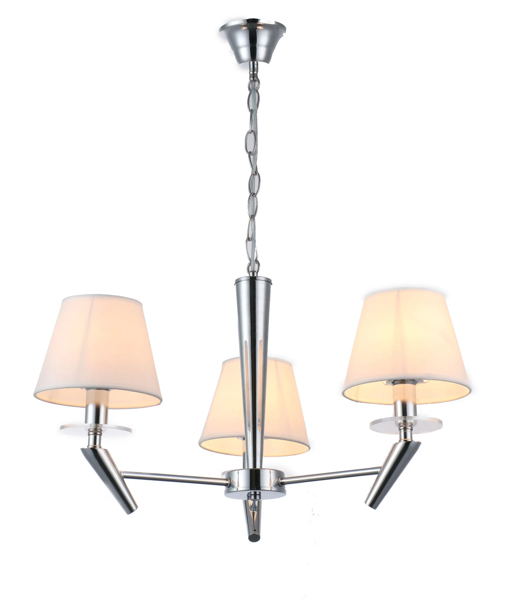 Изображение товара Люстра FREYA 3-ламповая современная серебристая модель FR5031PL-03CH