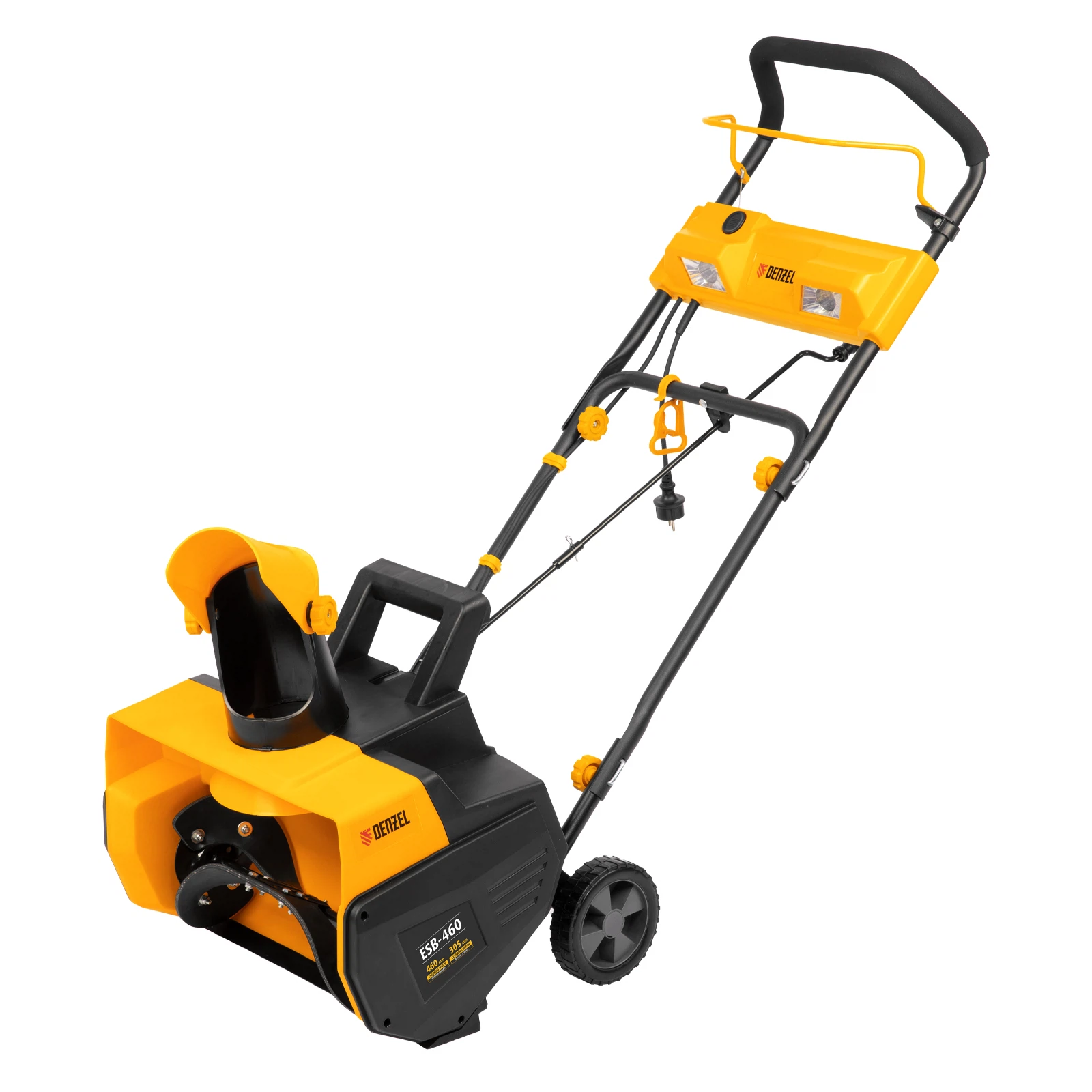 Изображение товара Электрическая снегоуборочная машина Denzel ESB-460 2 кВт для уборки снега