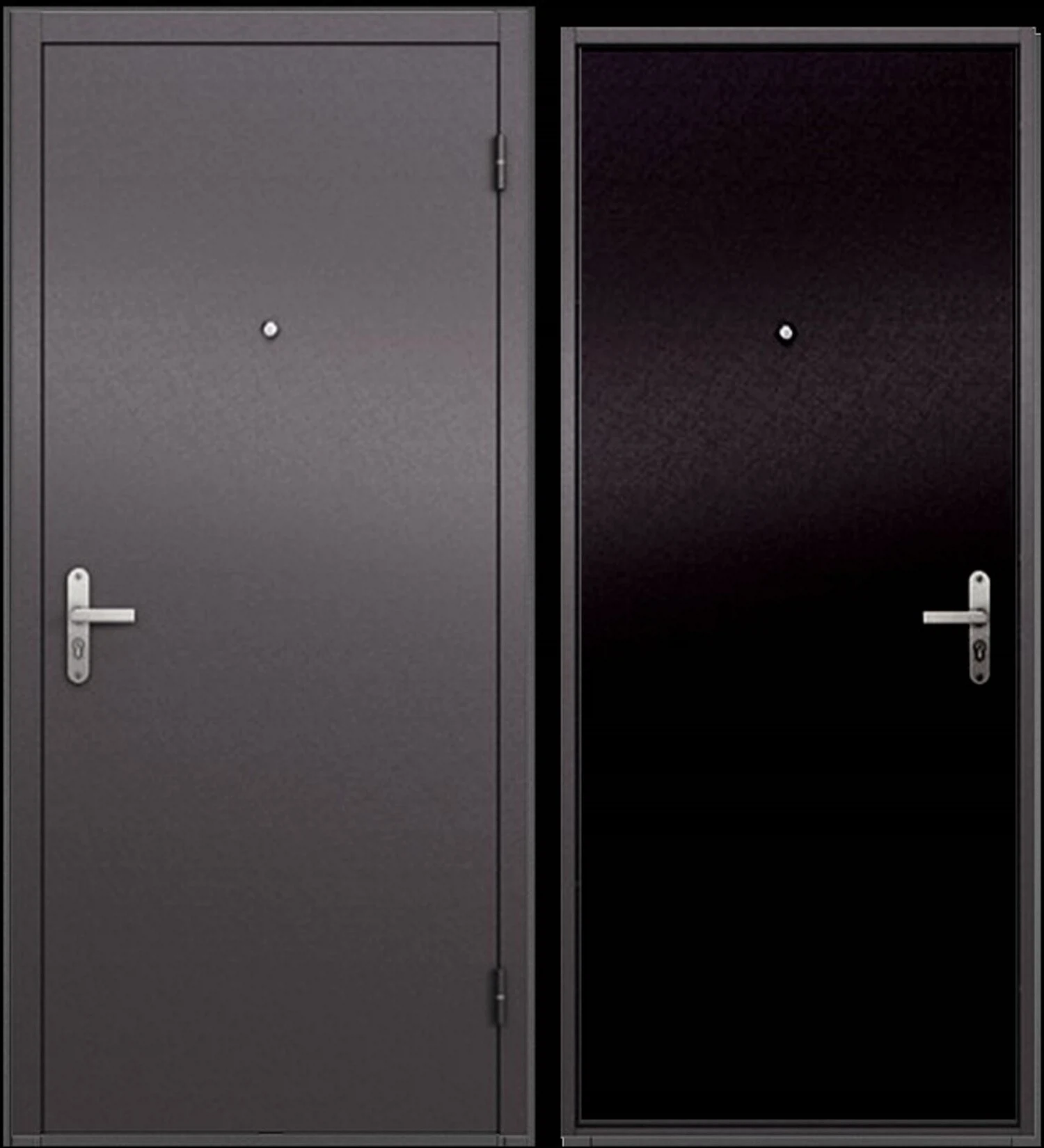 Изображение товара Дверь входная Стандарт 50 Гладкий венге 2050*860*50 мм правая