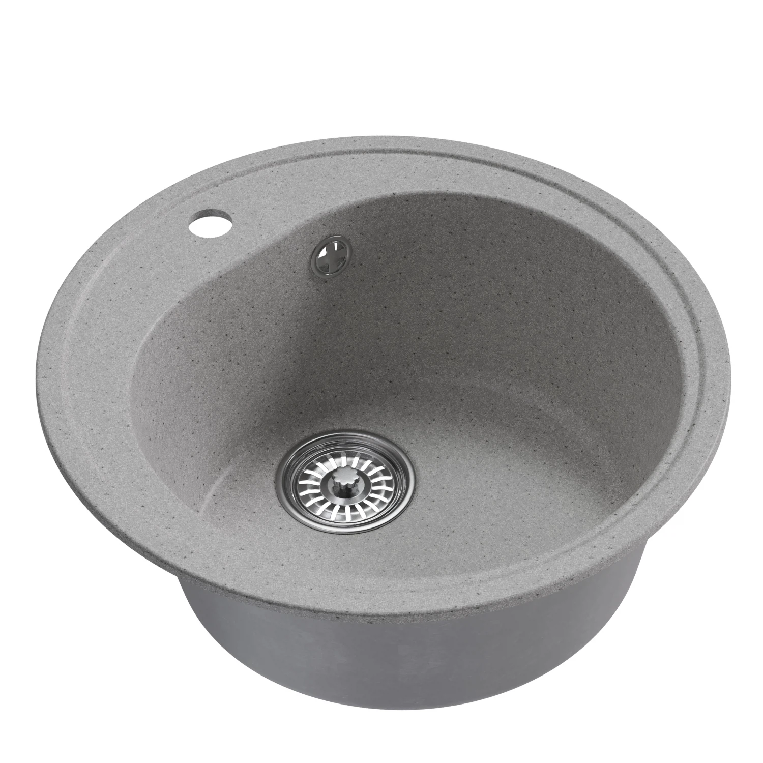Изображение товара Мойка кухонная из искусственного мрамора Mixline ML-GM11 500мм серая