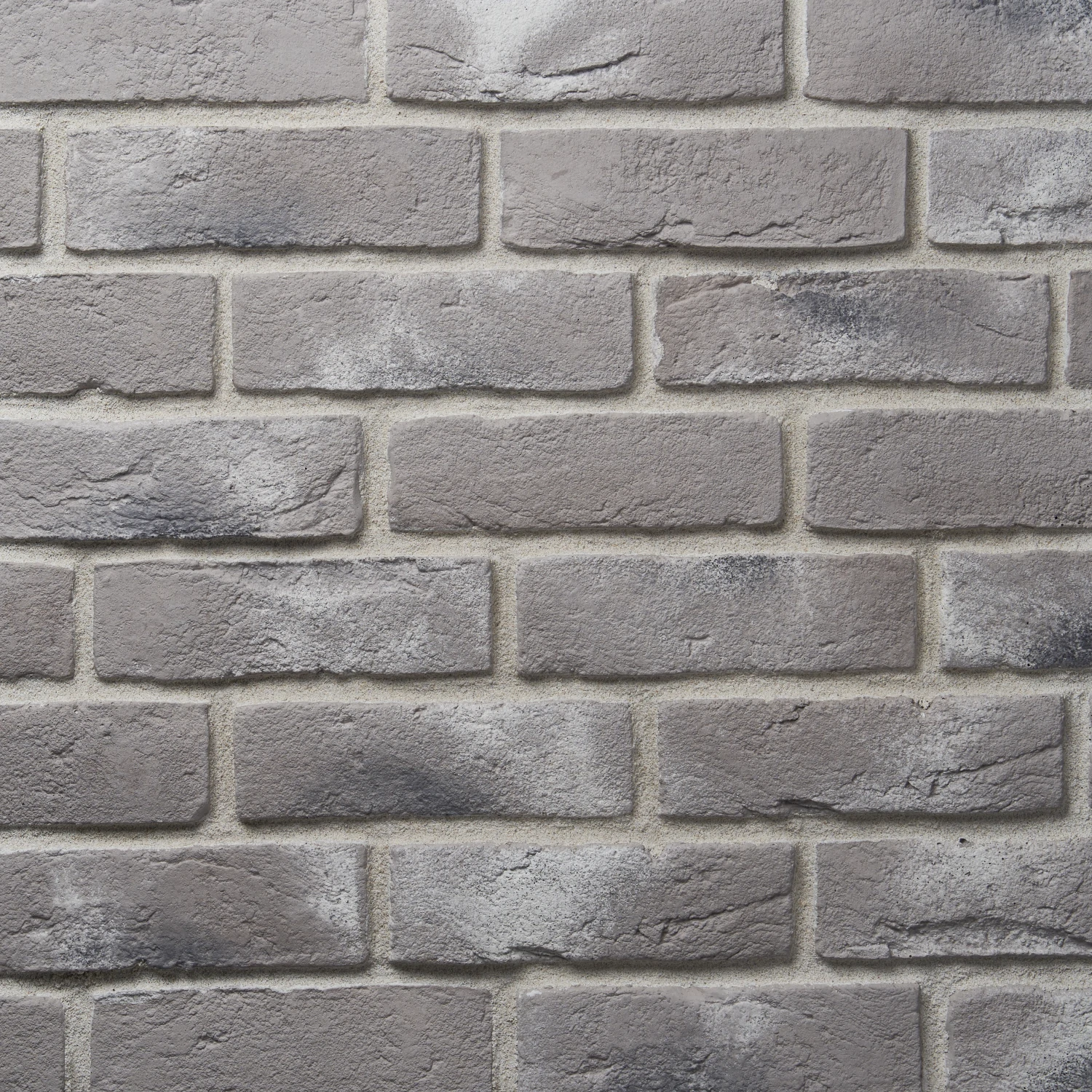 Изображение товара Камень декоративный PETRA Византийский кирпич серый, белый 6,5*22,5см., 07П6