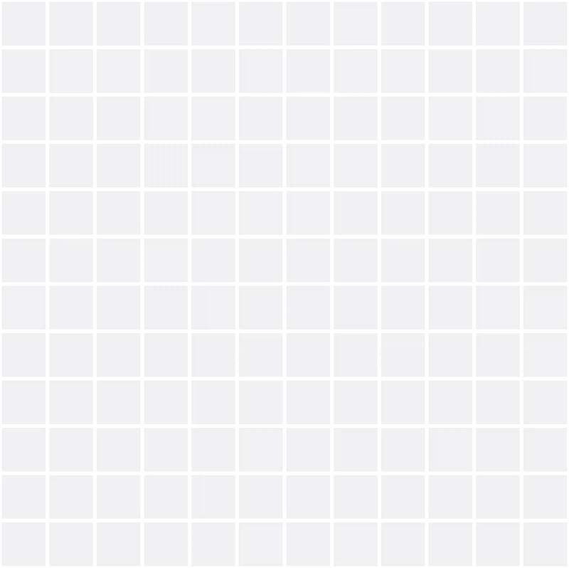 Изображение товара Керамическая мозаика Темари белый матовый 29,8х29,8 для стен