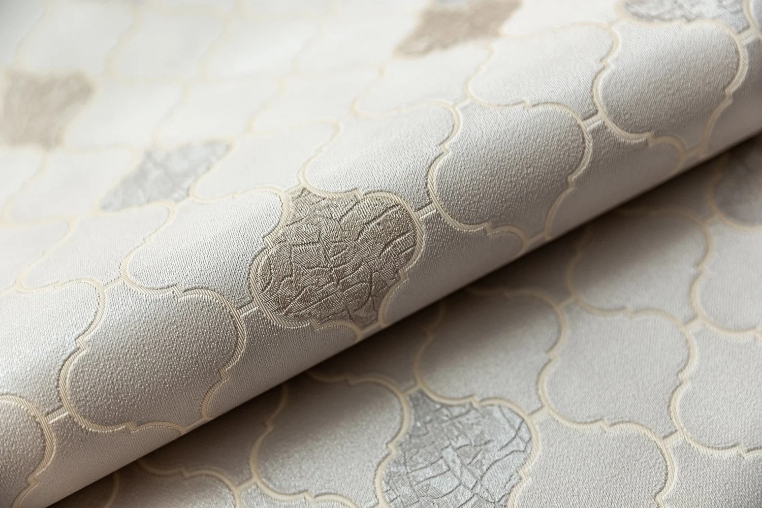 Изображение товара Обои виниловые Kerama Marazzi Арабески мотив бежевый 10м