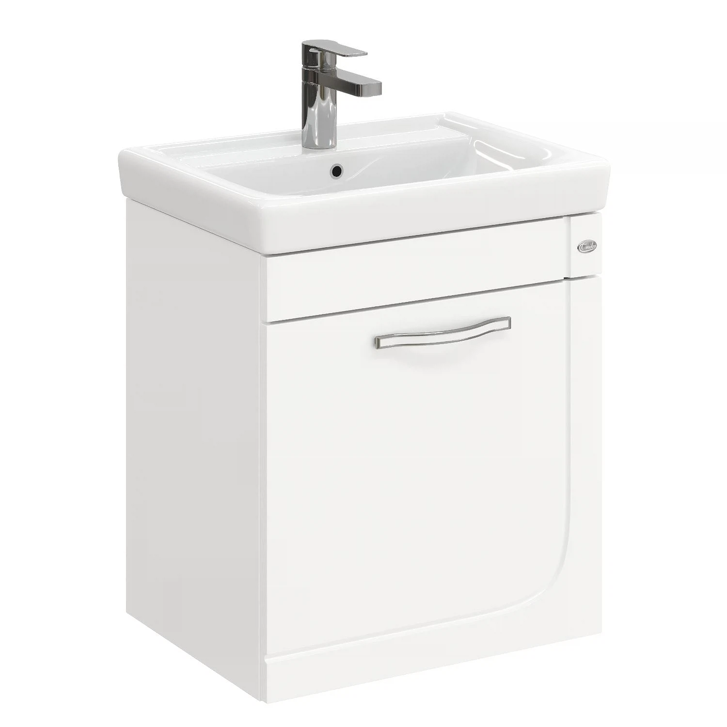 Изображение товара Тумба Onika Ирис 50 подвесная, белая (ум. Тигода 50)