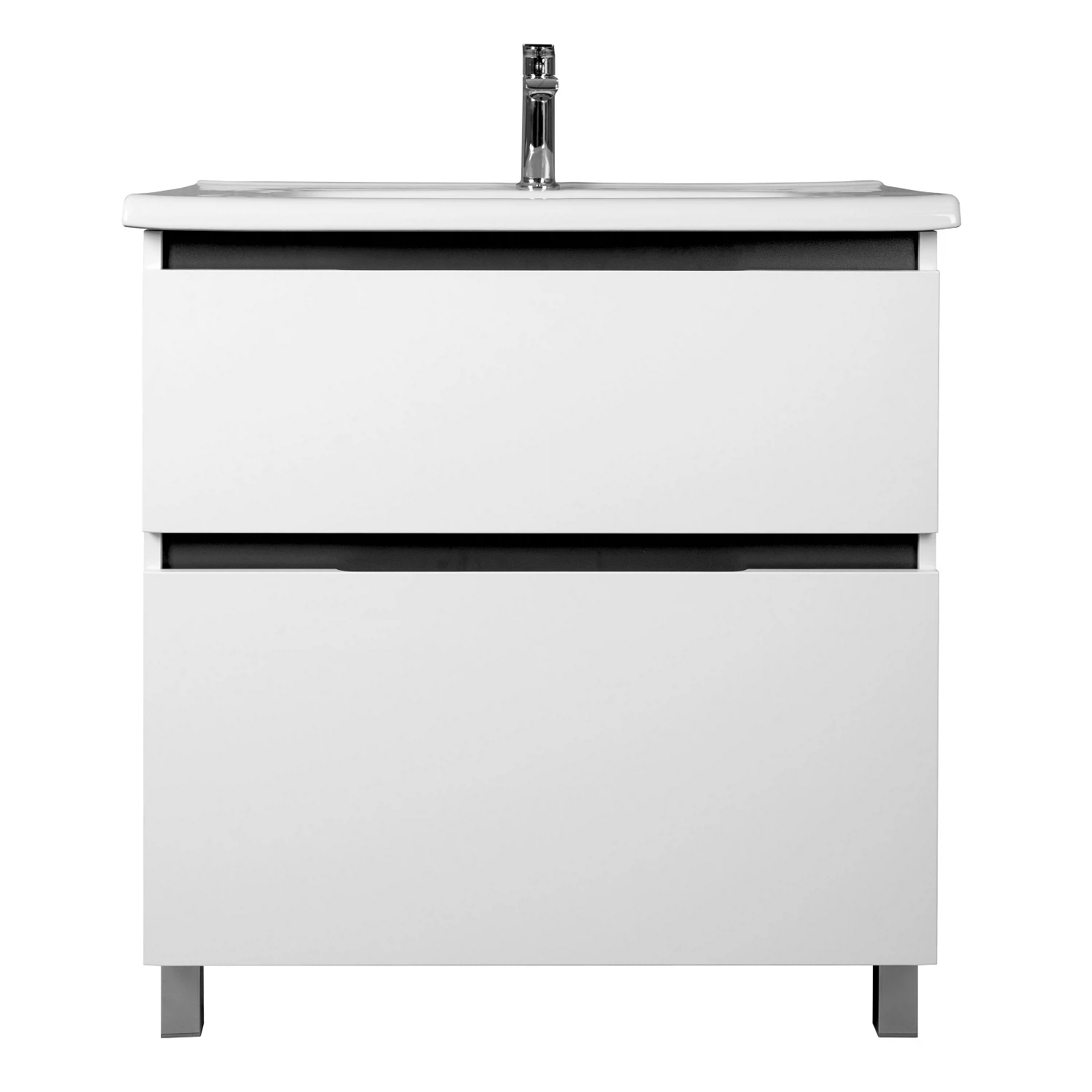 Изображение товара Тумба напольная 80 см белая NABEGATAKI, TOKITO  TOK-NAB-TN80