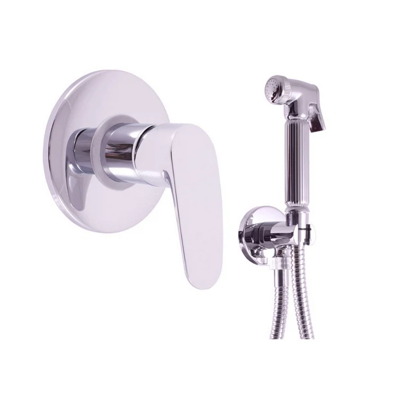 Изображение товара Гигиенический душ со смесителем Rav Slezak Amur AM742/1, хром