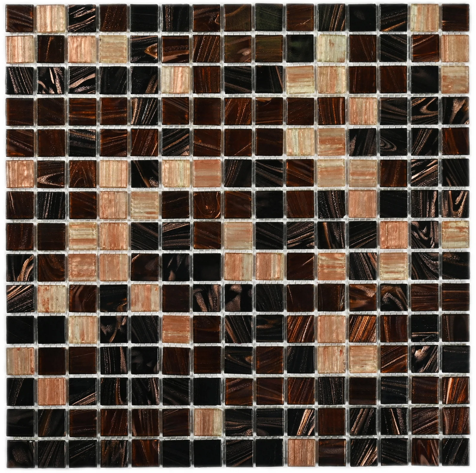 Изображение товара Мозаика стеклянная  Бонапарт Новая звезда / Nova (2*2) 32,7*32,7