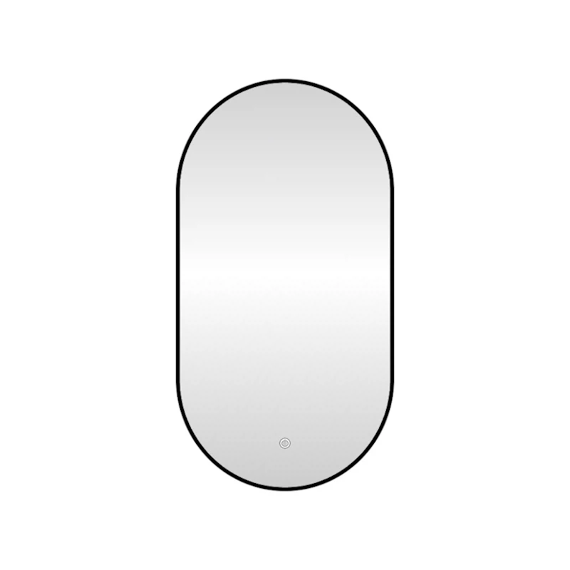 Изображение товара Зеркало с подсветкой LED Fixsen FX-3080B овальное 40х80 см, черное