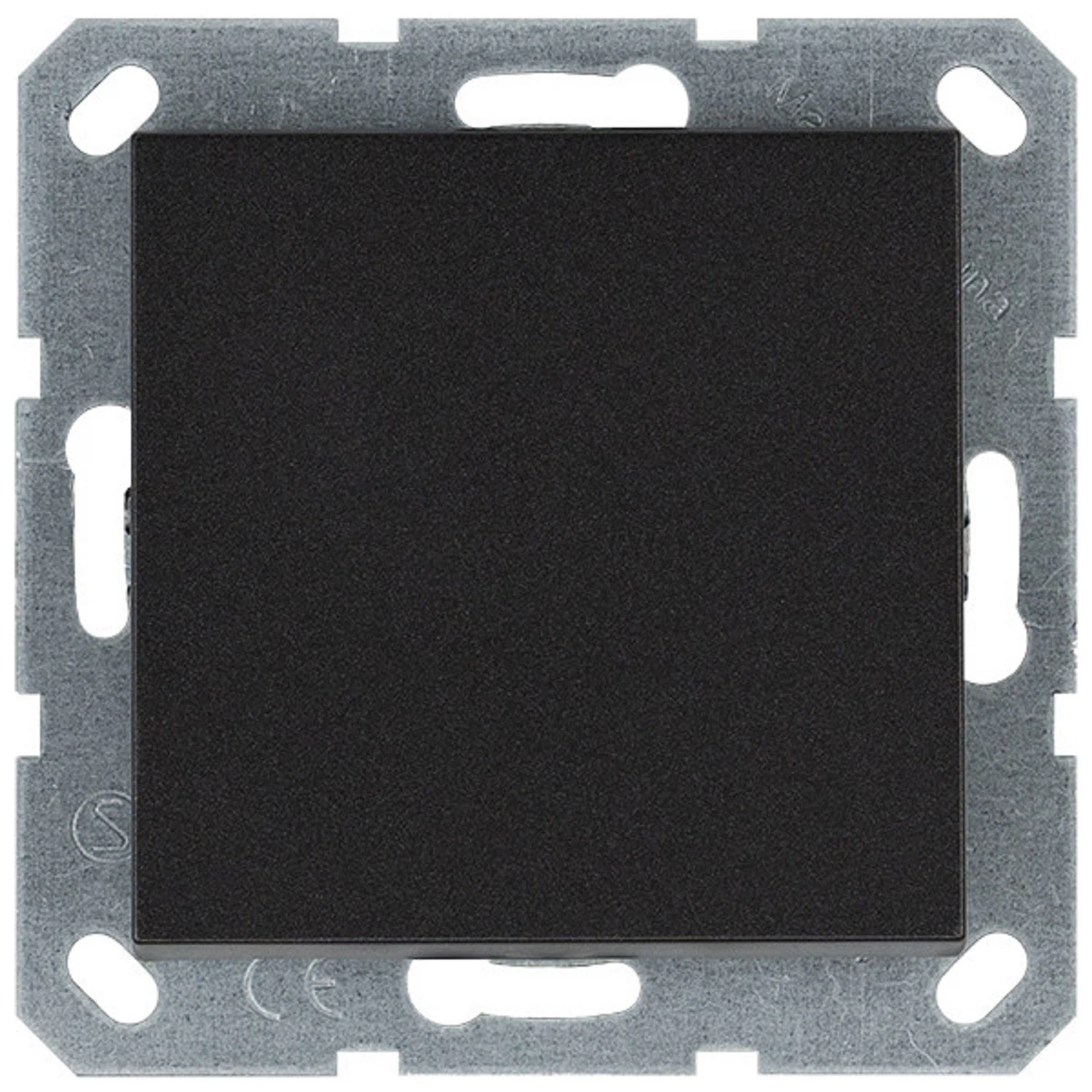 Изображение товара Выключатель 1-кл перекрестный Jasmart G Антрацит 10A 250V~