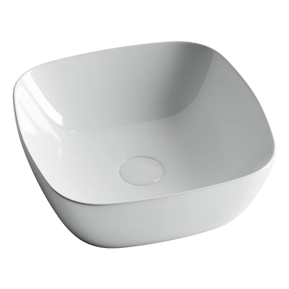 Изображение товара Умывальник чаша накладная квадратная Element 400x400x140мм