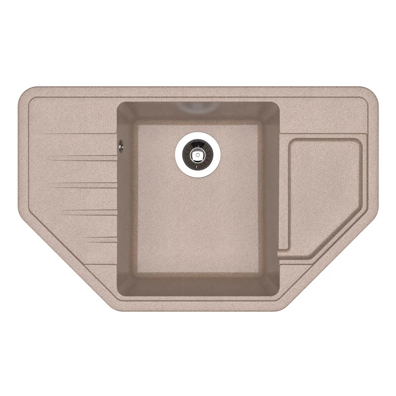 Изображение товара Кухонная мойка Dr. Gans РИО 25.080.C0800.405, терра, искусственный мрамор