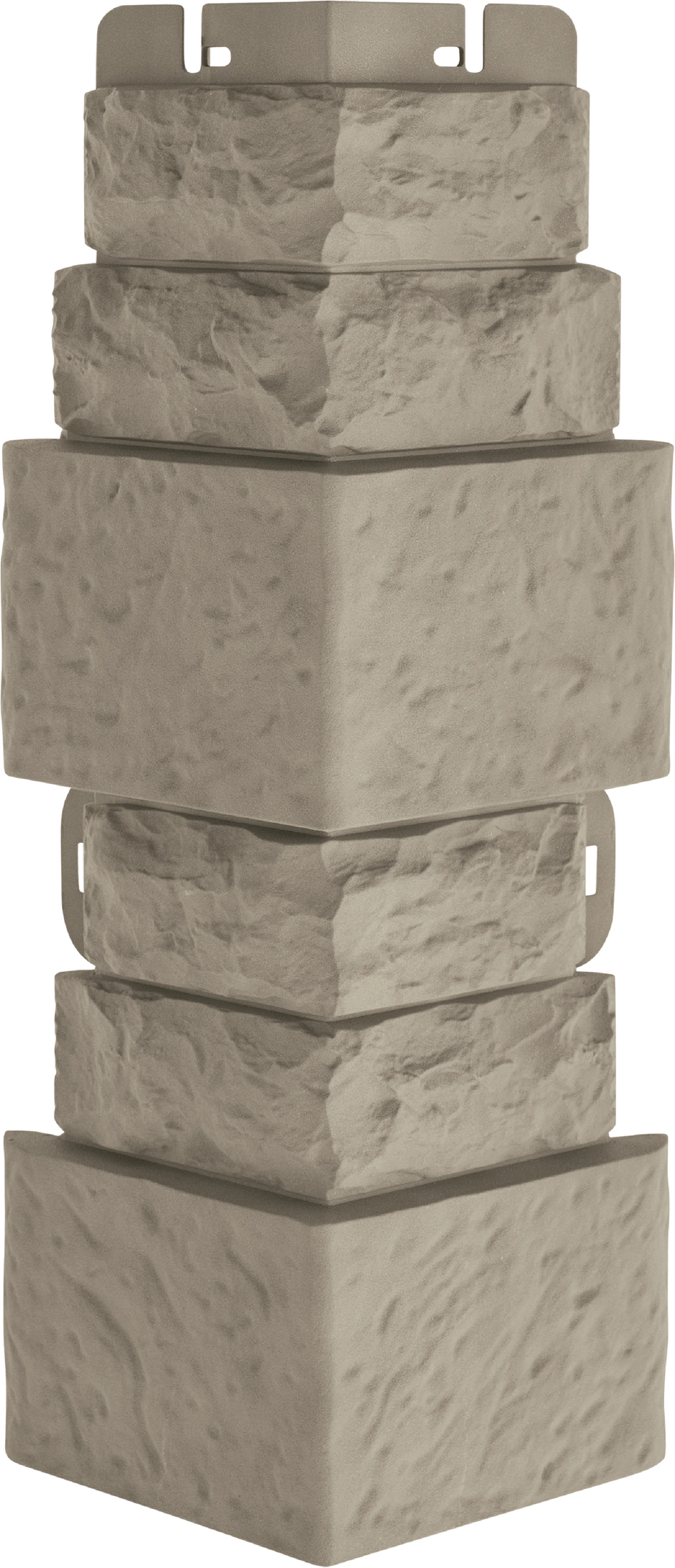 Изображение товара Угол наружный Кирпич Антик ЭКО 450х160мм Кремовый Альта Профиль