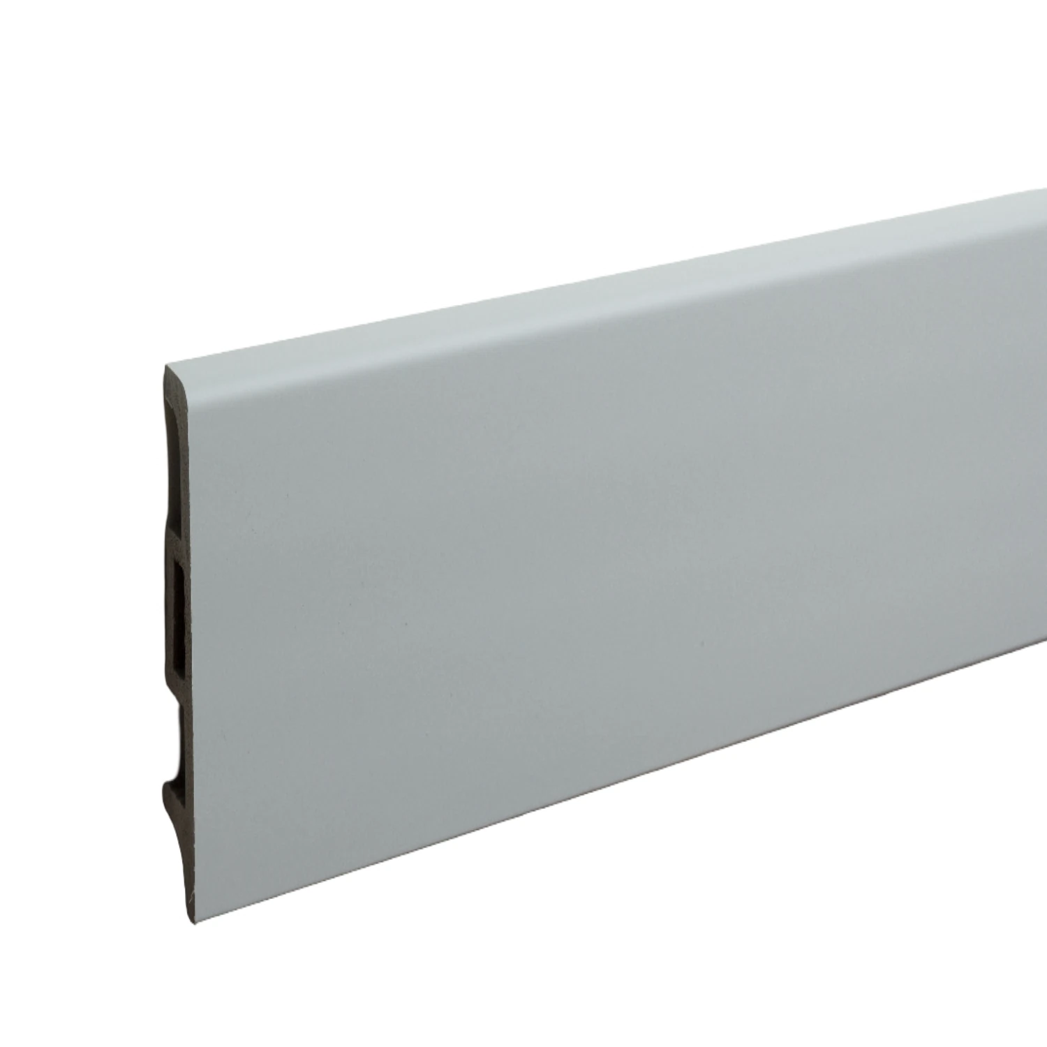 Изображение товара Плинтус Polynix Самоцветы 81мм 2м влагостойкий пористый полимерный материал