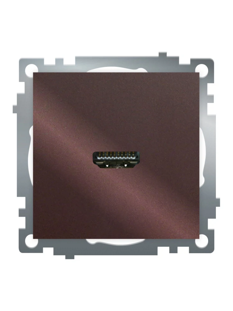 Изображение товара Розетка HDMI 2.1 STEKKER Катрин с защитой и механикой Изображение товара Розетка HDMI 2.1 STEKKER Катрин с защитой и механикой