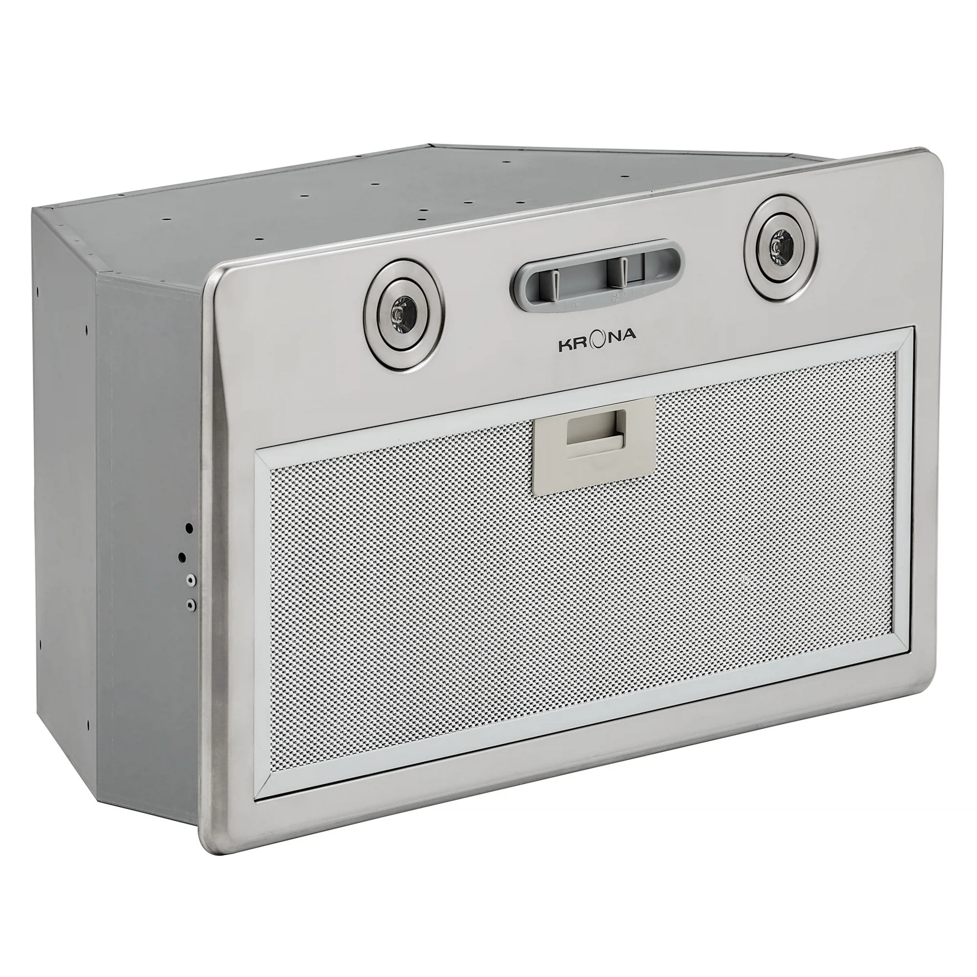Изображение товара Встраиваемая кухонная вытяжка KRONA RUNA 600 inox S сенсорная 60 см