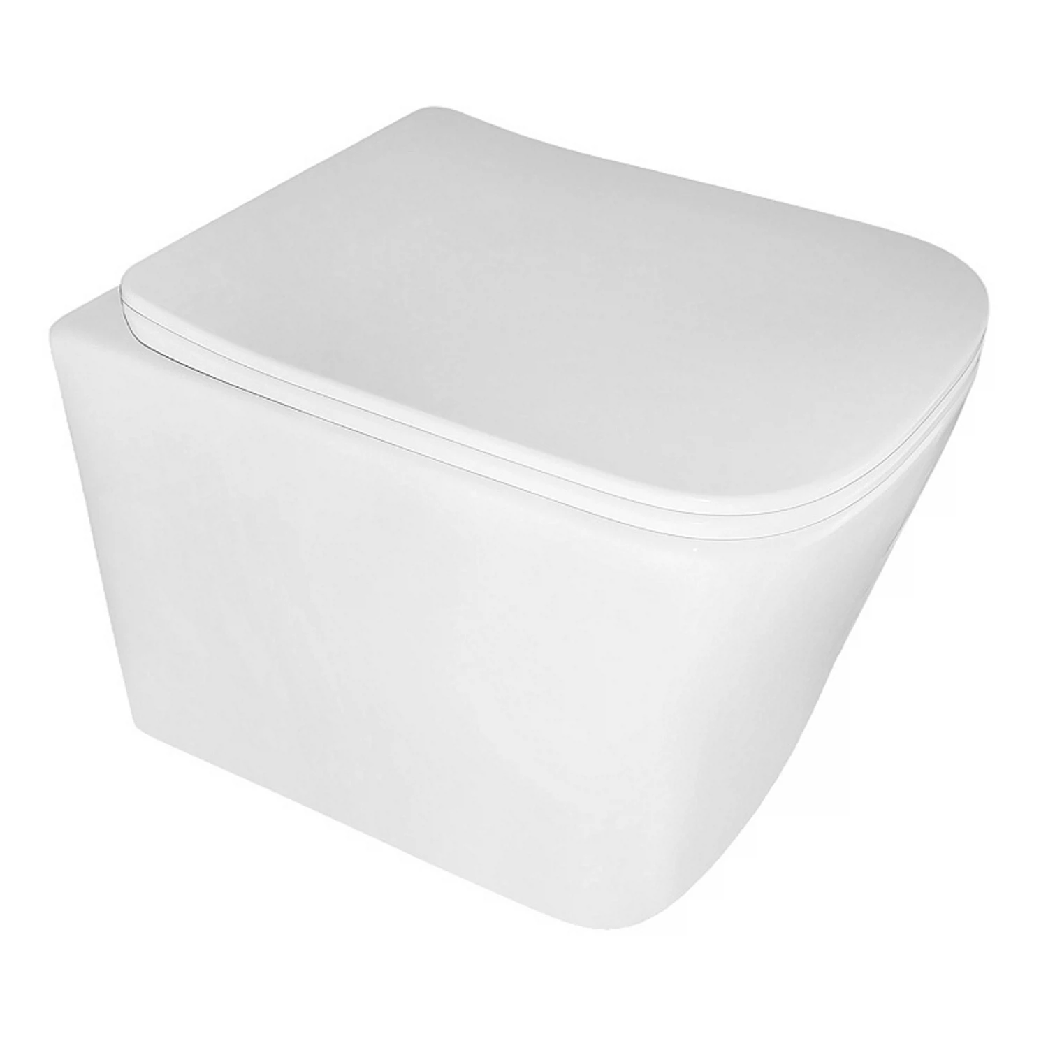 Изображение товара Подвесной безободковый унитаз Azario Cascad M AZ-10002 с системой Торнадо