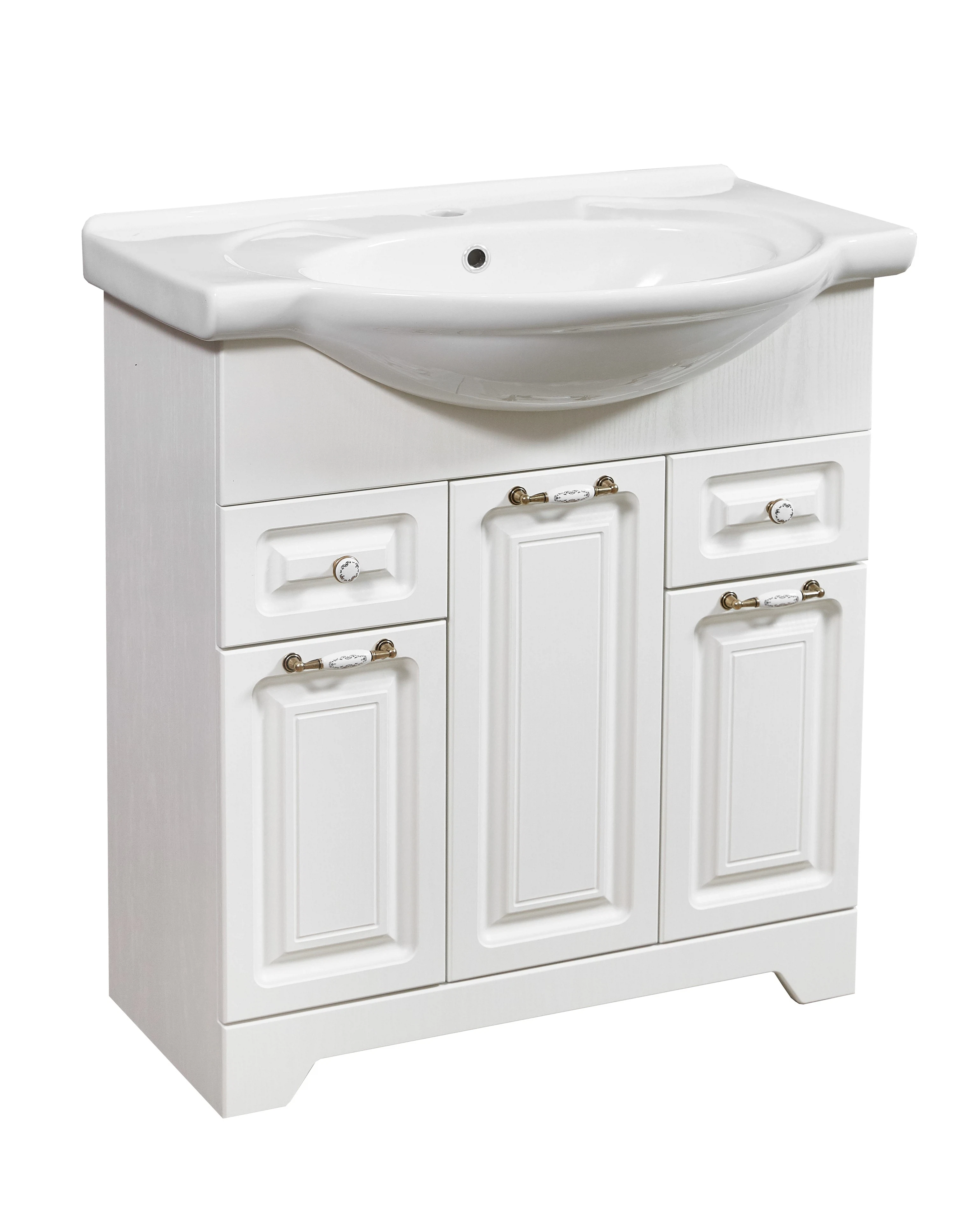 Изображение товара Тумба под раковину Кармела 75 с доводчиком Stella Polar