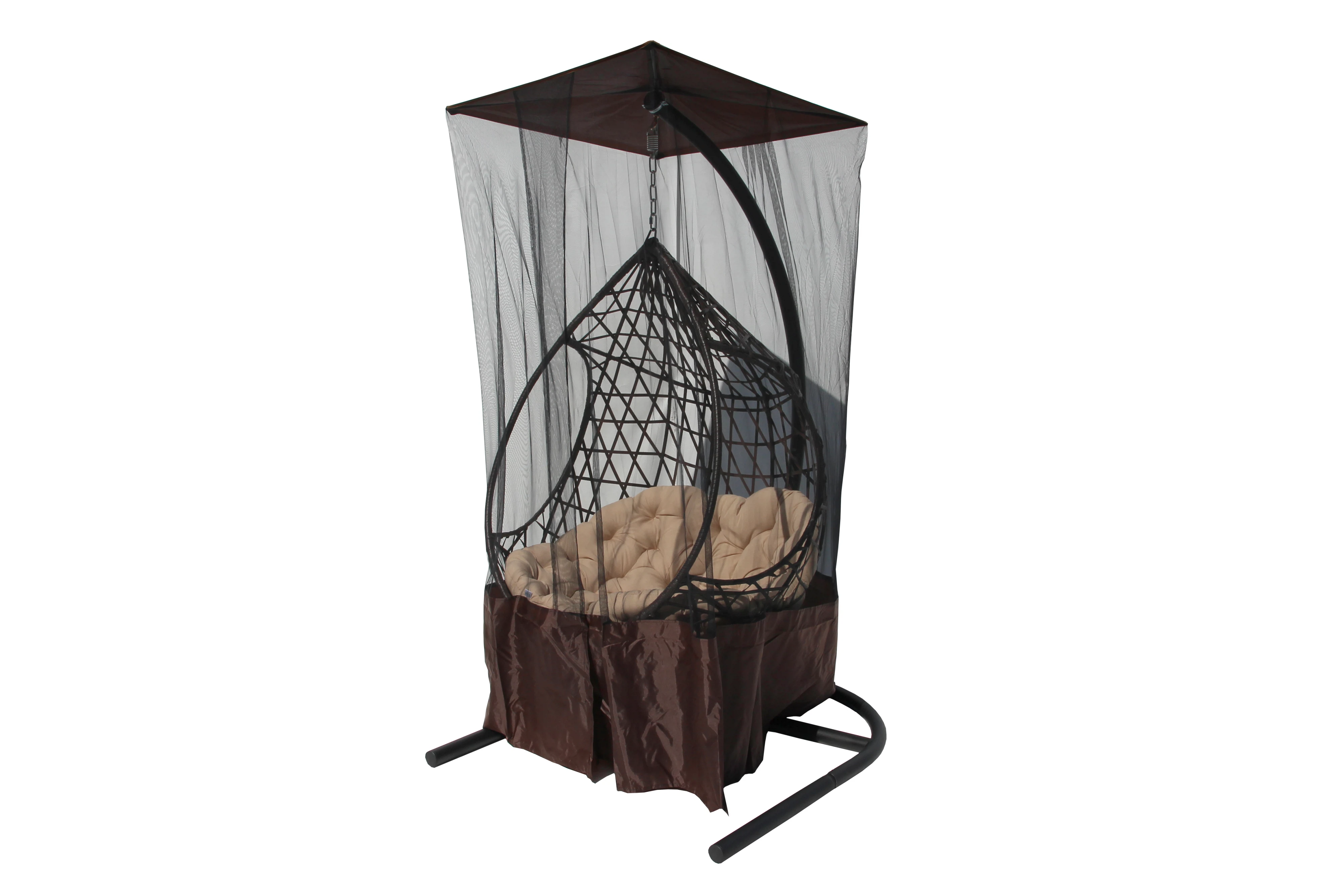 Изображение товара Кресло подвесное с крышей и москитной сеткой в комплекте Фелиса