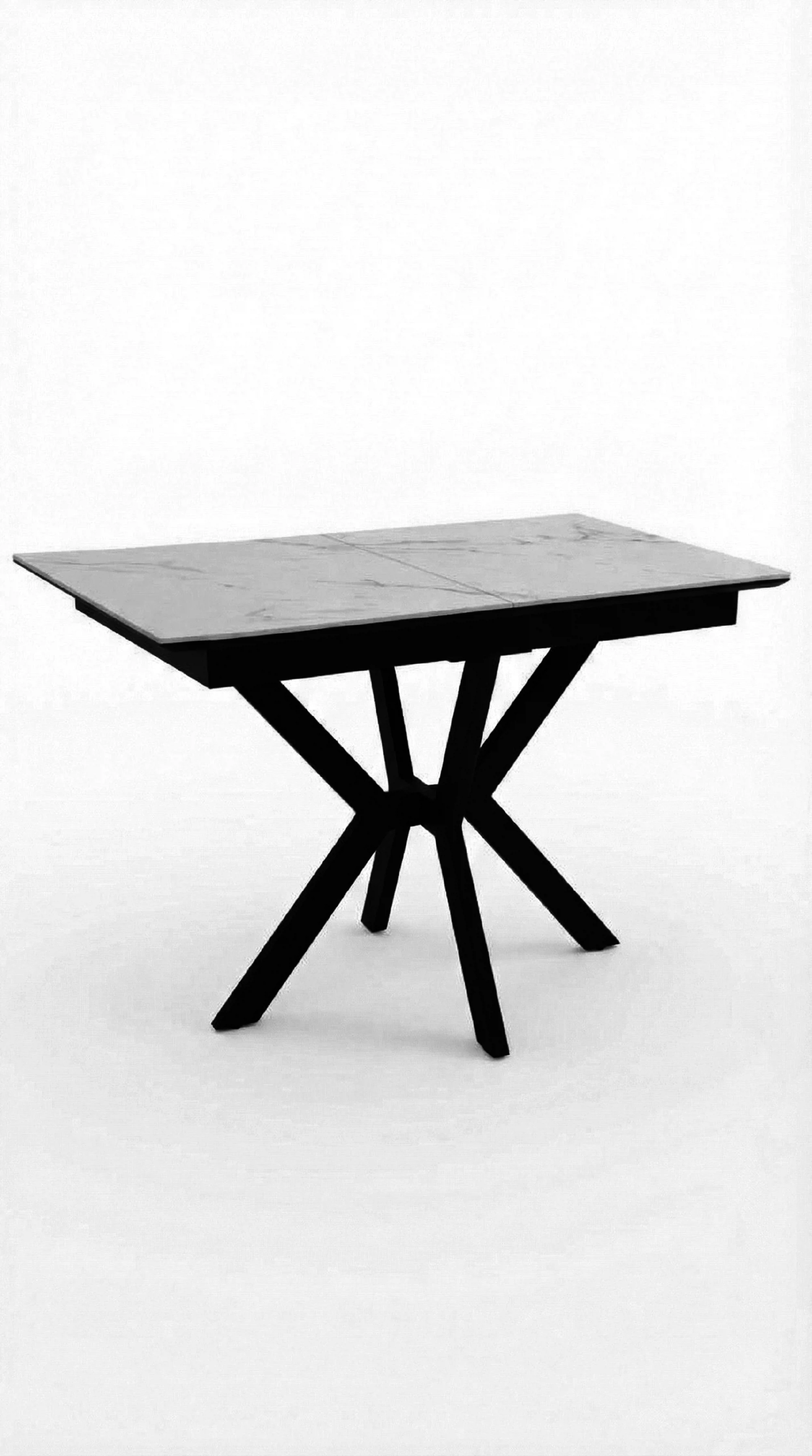 Изображение товара Стол обеденный Dikline DikLine DI100 ЛДСП белый 98 см.