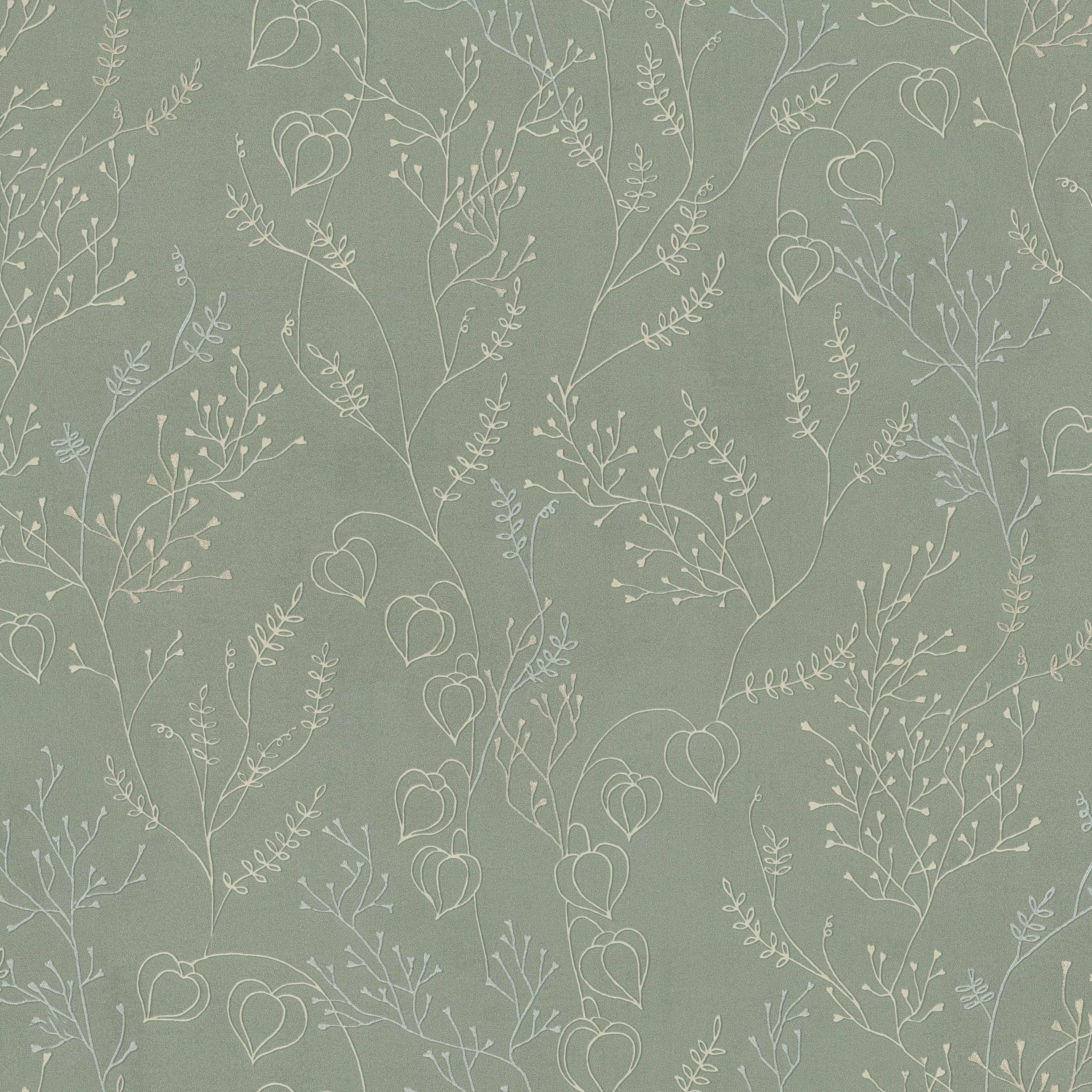 Изображение товара Обои флизелиновые Physalis Euro Decor серые 1,06х10,05 м
