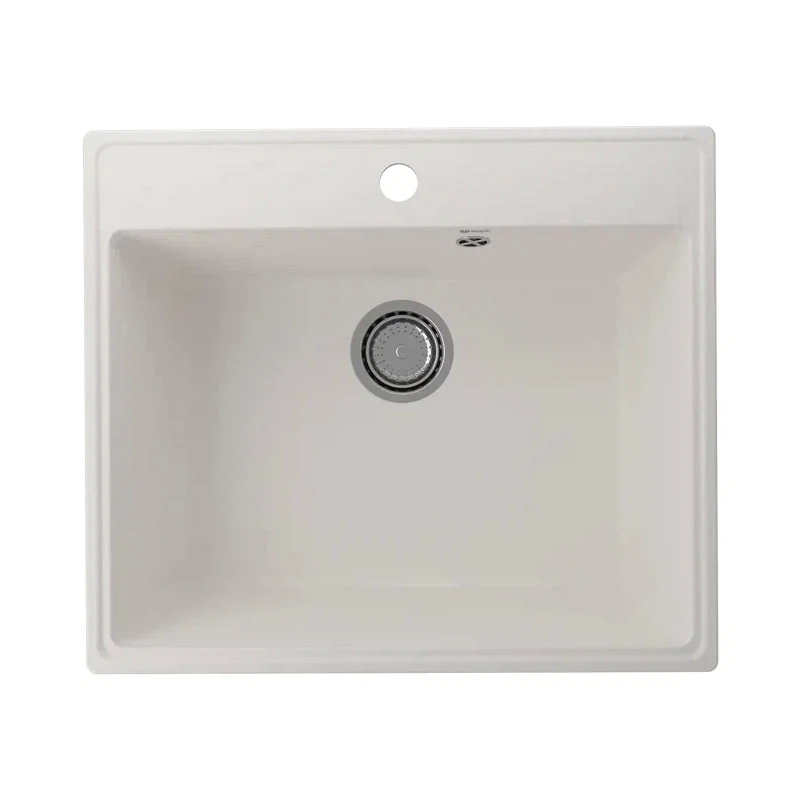 Изображение товара Кухонная мойка Ulgran Quartz Forte 580-01, жасмин, искусственный мрамор