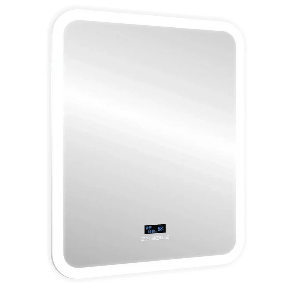 Изображение товара Зеркало Silver Mirrors Стив 800х1000 - 6 вертикальный (модуль мфм, двойной подогрев, сенсорный выключатель)