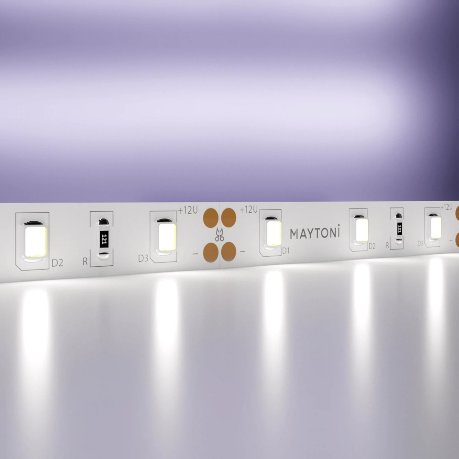 Изображение товара Светодиодная лента Maytoni Led Strip 12В 2835 7,2Вт/м 6000K 5м IP20