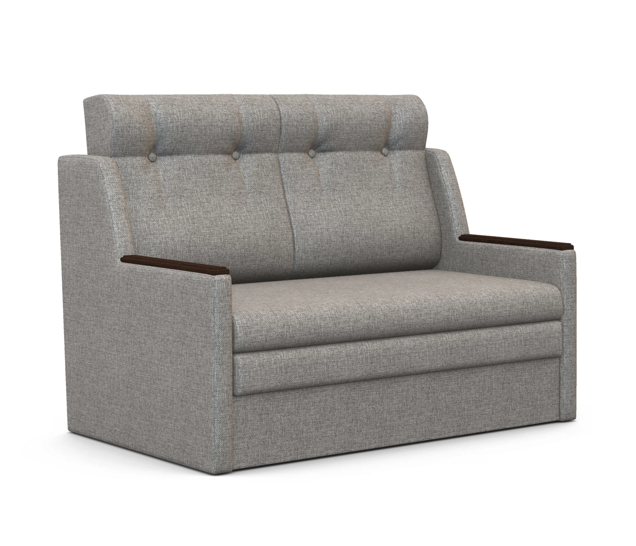 Изображение товара Диван-кровать Классика 2Д рогожка светло-серый