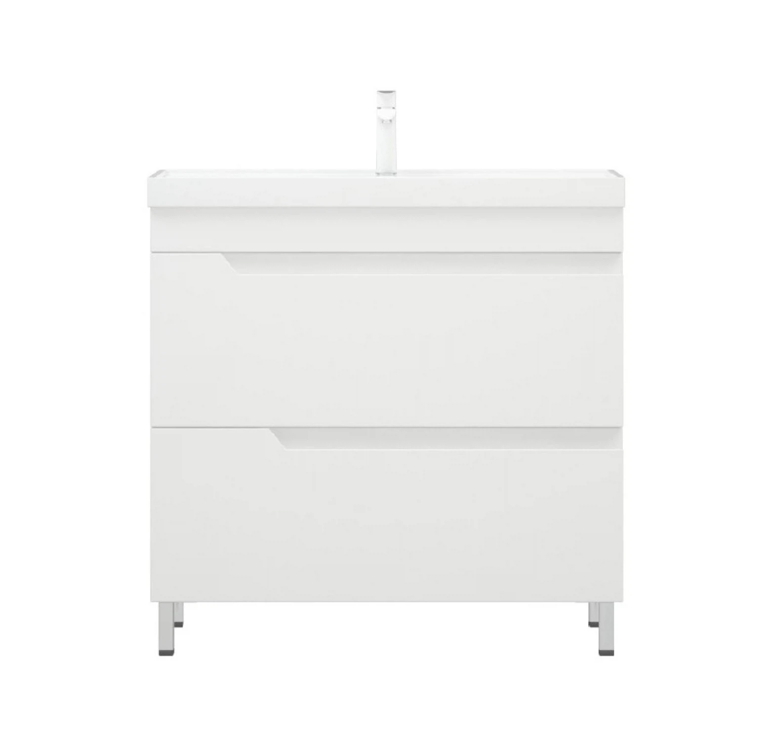 Изображение товара Тумба "Юрма 80 Z2", Люкс белая, Сомо 80/Стандарт 80/Фостер 80/Олимпия 56, Corozo, SD-00001625