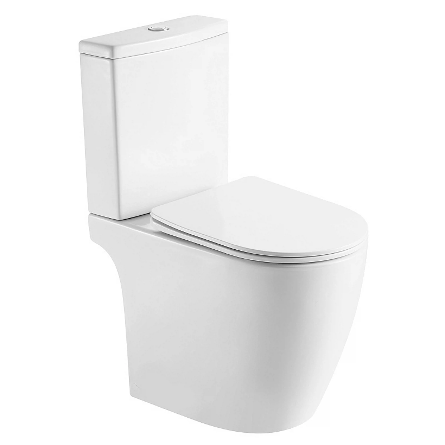 Изображение товара Унитаз напольный с бачком безободковый микролифт Azario Leo Tornado Flushing AZ-1253CT Изображение товара Унитаз напольный с бачком безободковый микролифт Azario Leo Tornado Flushing AZ-1253CT
