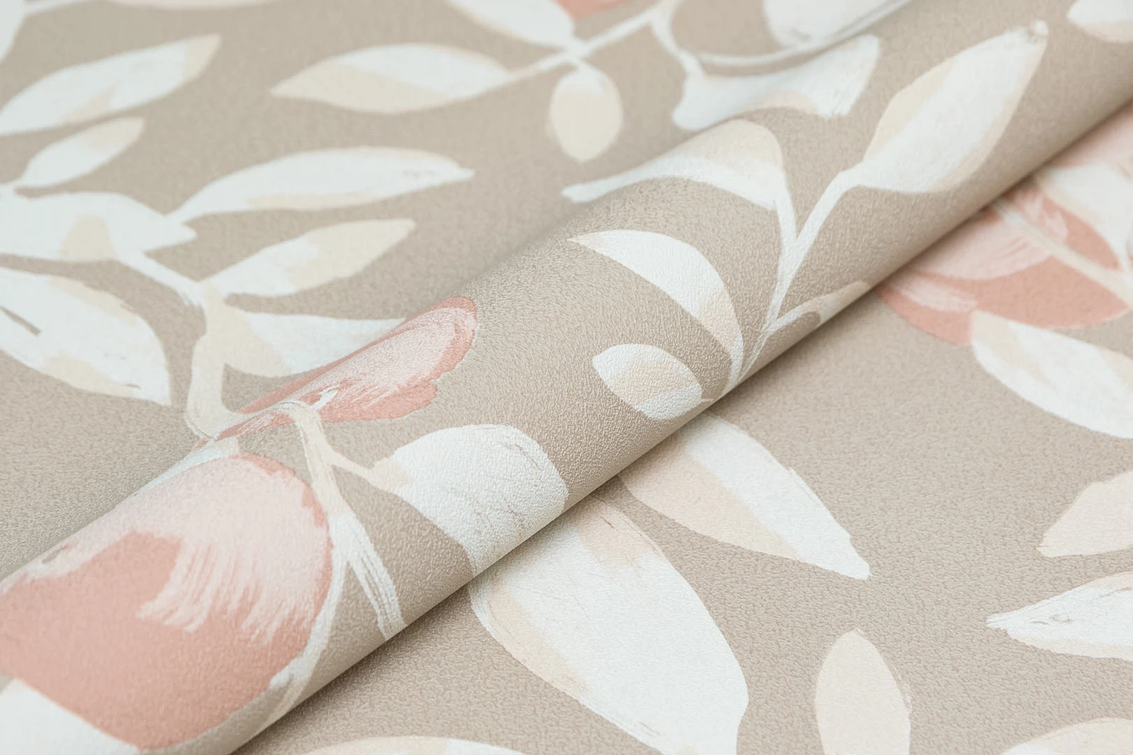 Изображение товара Обои виниловые Kerama Marazzi  Шафран мотив, бежевый, апельсины, арт. KM8502