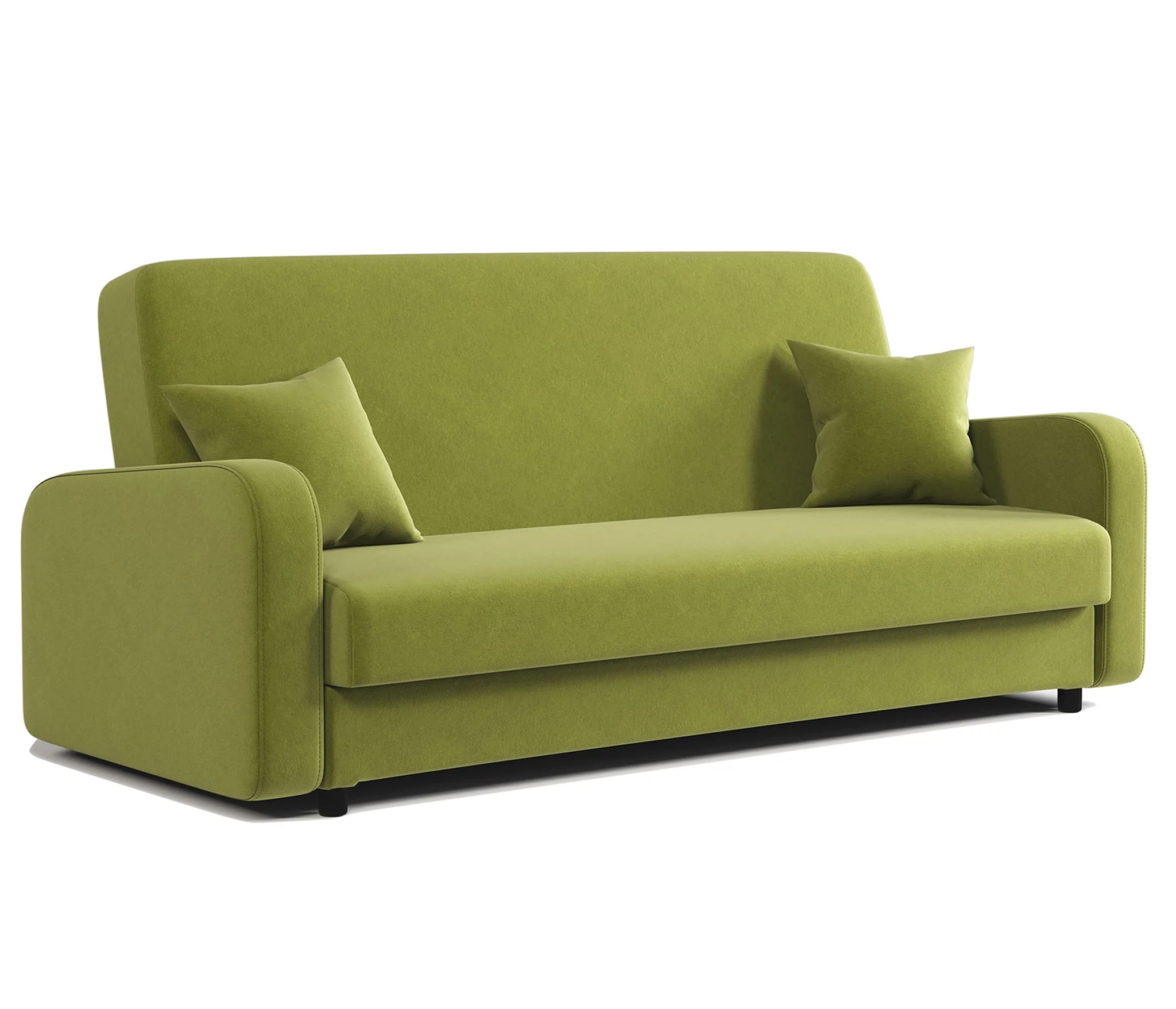 Изображение товара Диван-книжка Мелодия 140 велюр Дрим эппл - удобный стильный и практичный