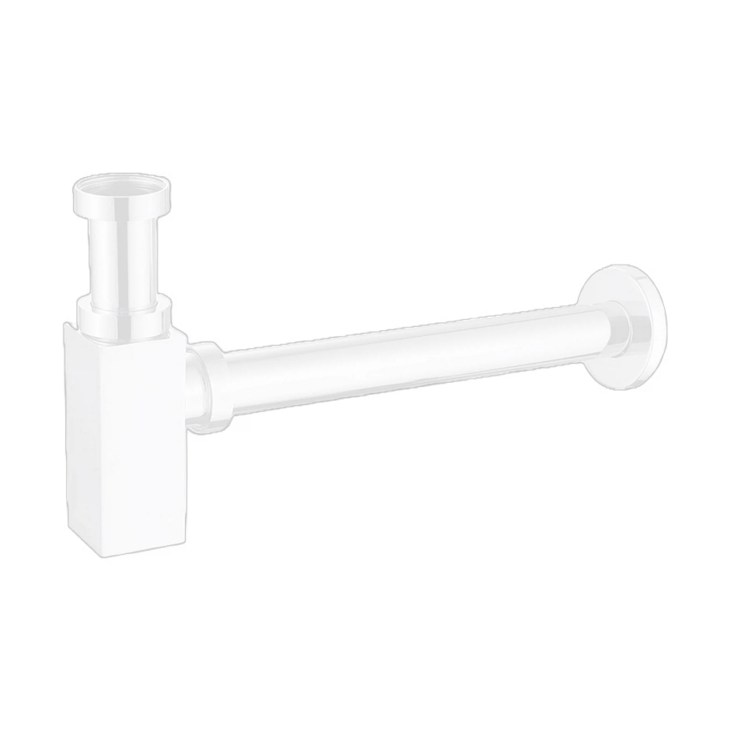 Изображение товара Сифон для раковины AZARIO G 1 1/4, белый, без выпуска (AZ-109-WHI)