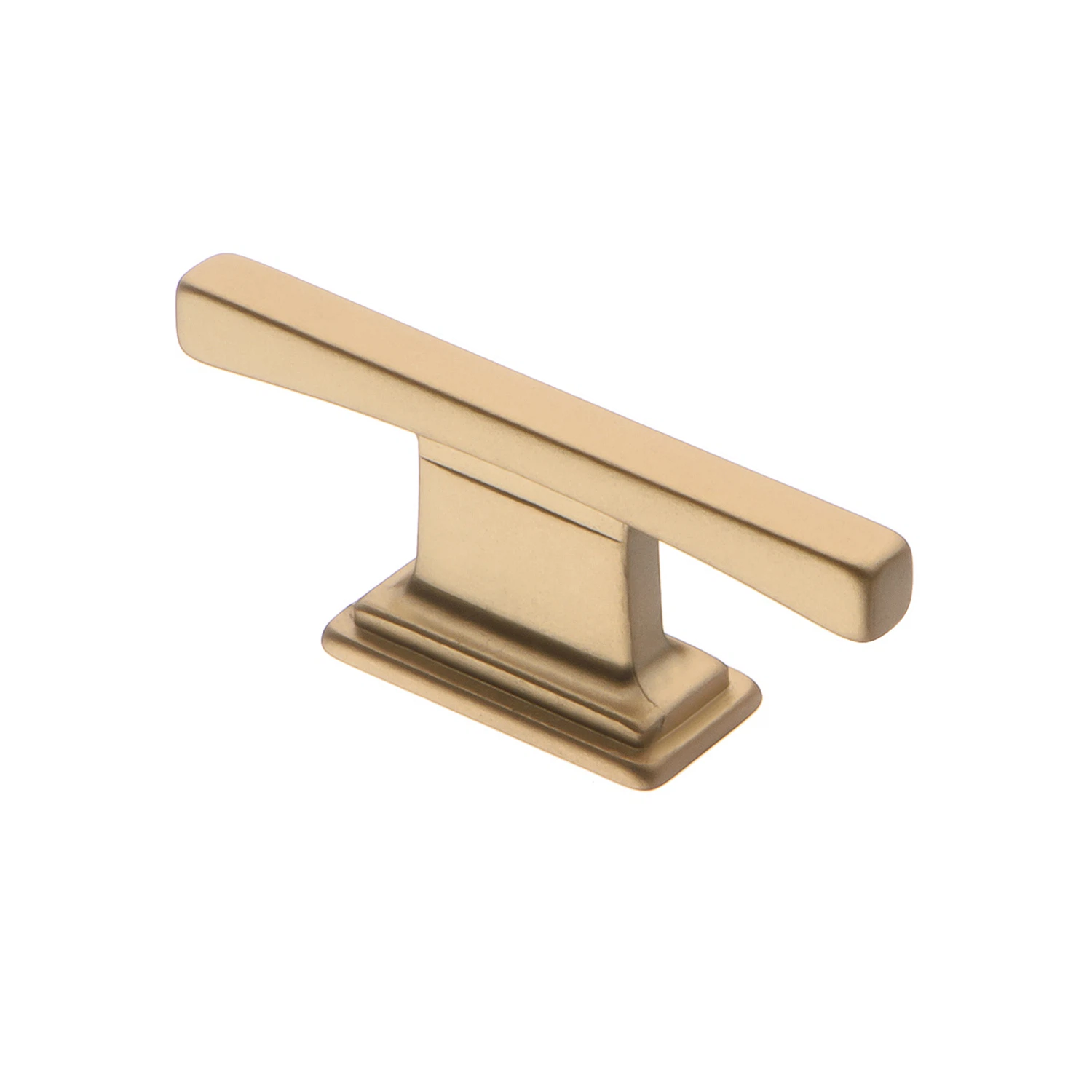 Изображение товара Ручка-кнопка в матовом золоте RK-108 BSG для кухни и мебели