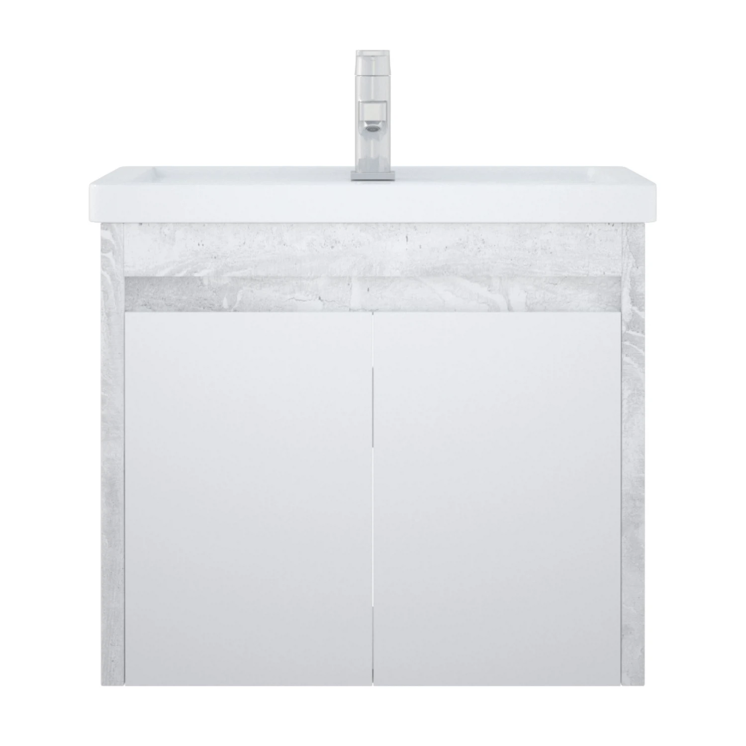 Изображение товара Тумба под раковину для ванной комнаты подвесная COROZO 60 Пайн, 560*380*520мм.