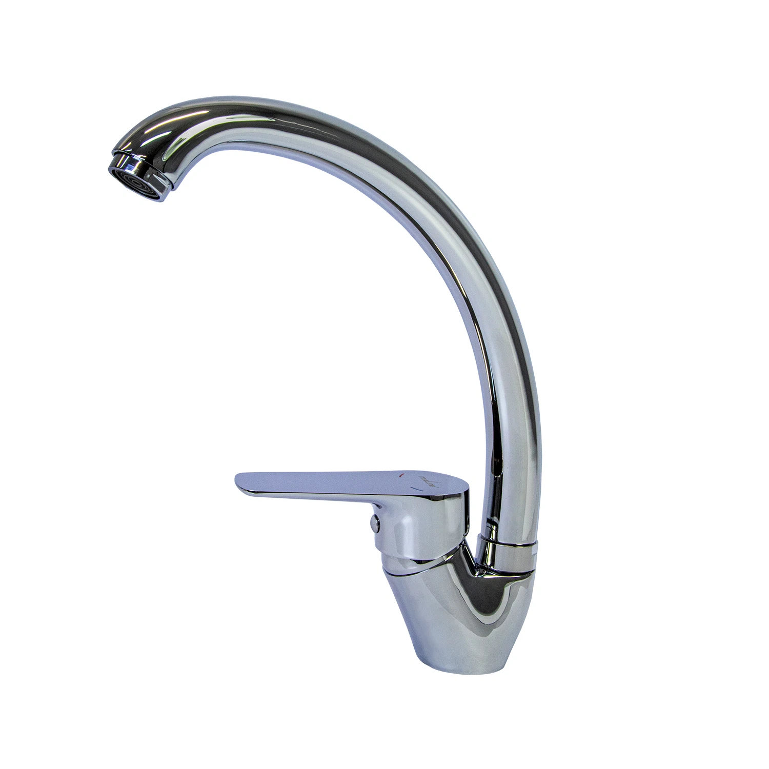 Изображение товара Смеситель кухонный Mixline ML14-0+18:2631 хром с поворотным изливом